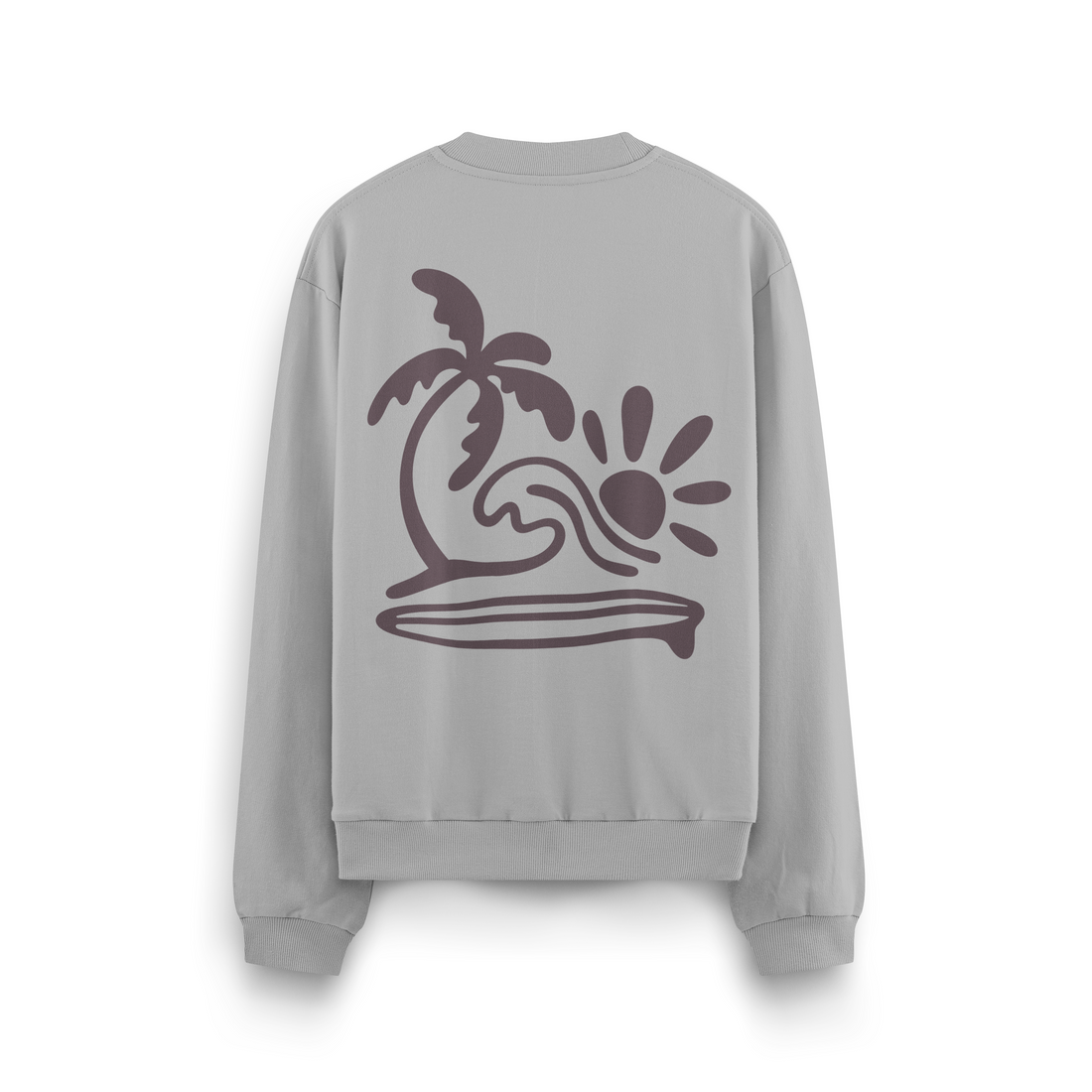 Surf Beach Crewneck Oversized