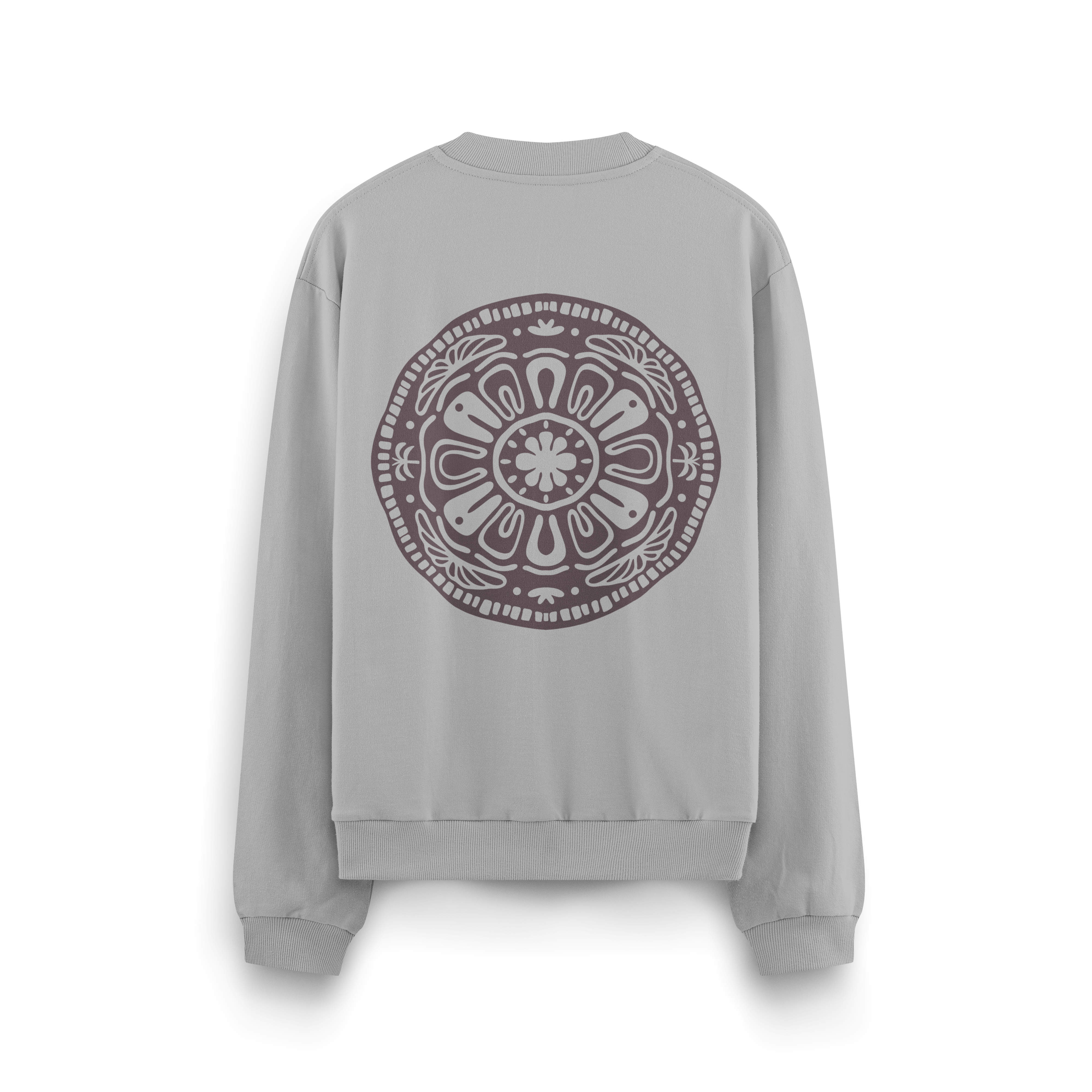 Surf Geometric Crewneck Oversized
