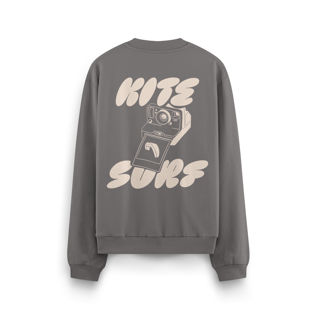 Kite Camera Crewneck Oversized