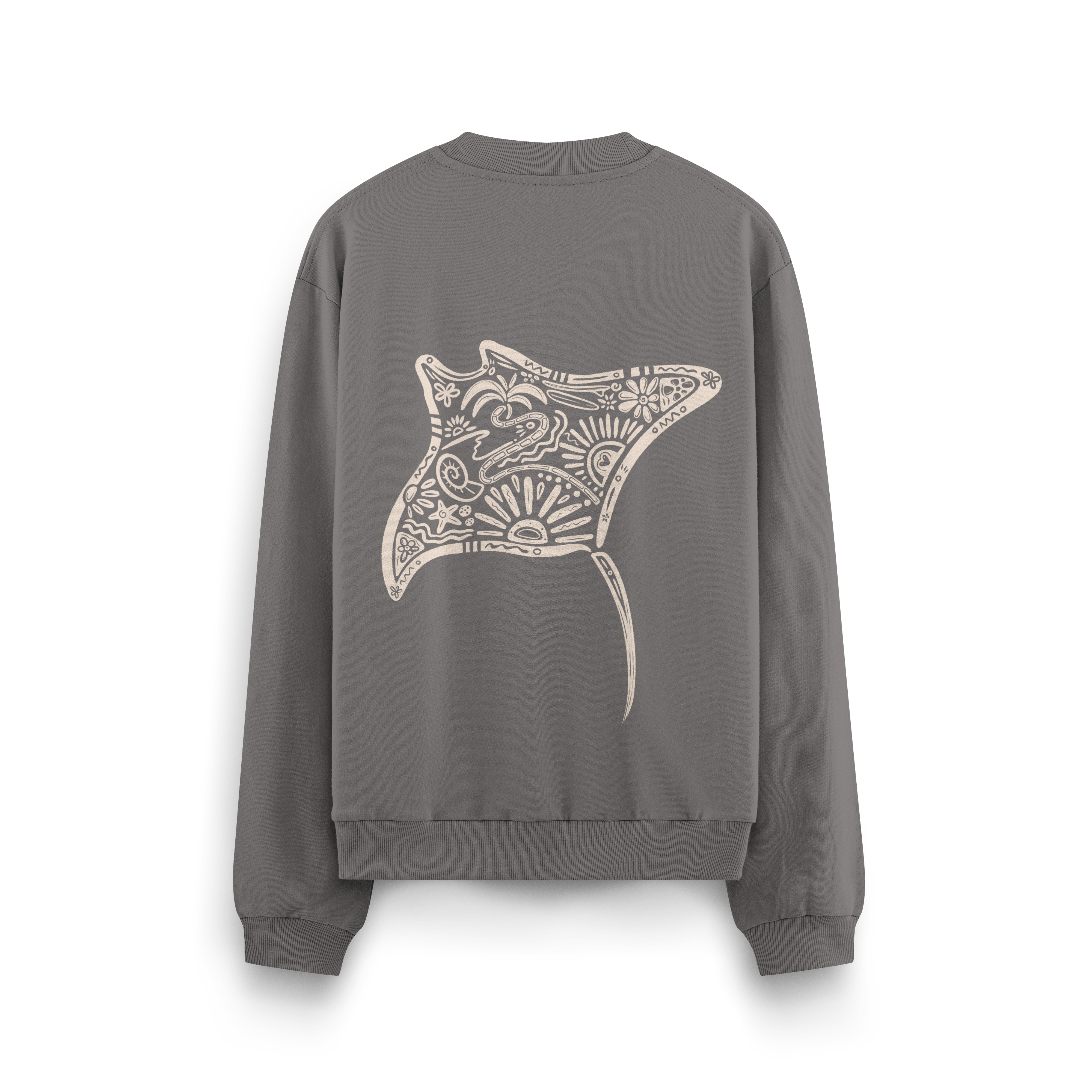Manta Ray Crewneck Oversized