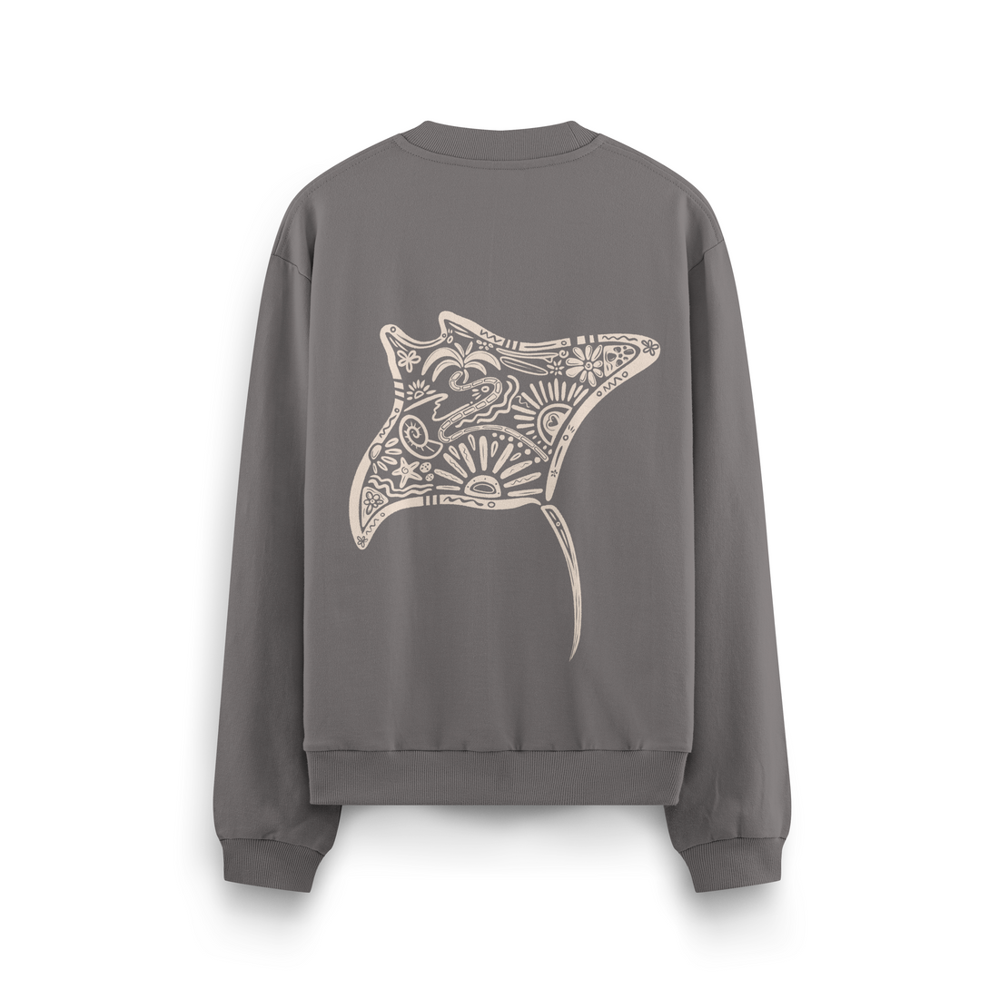Manta Ray Crewneck Oversized