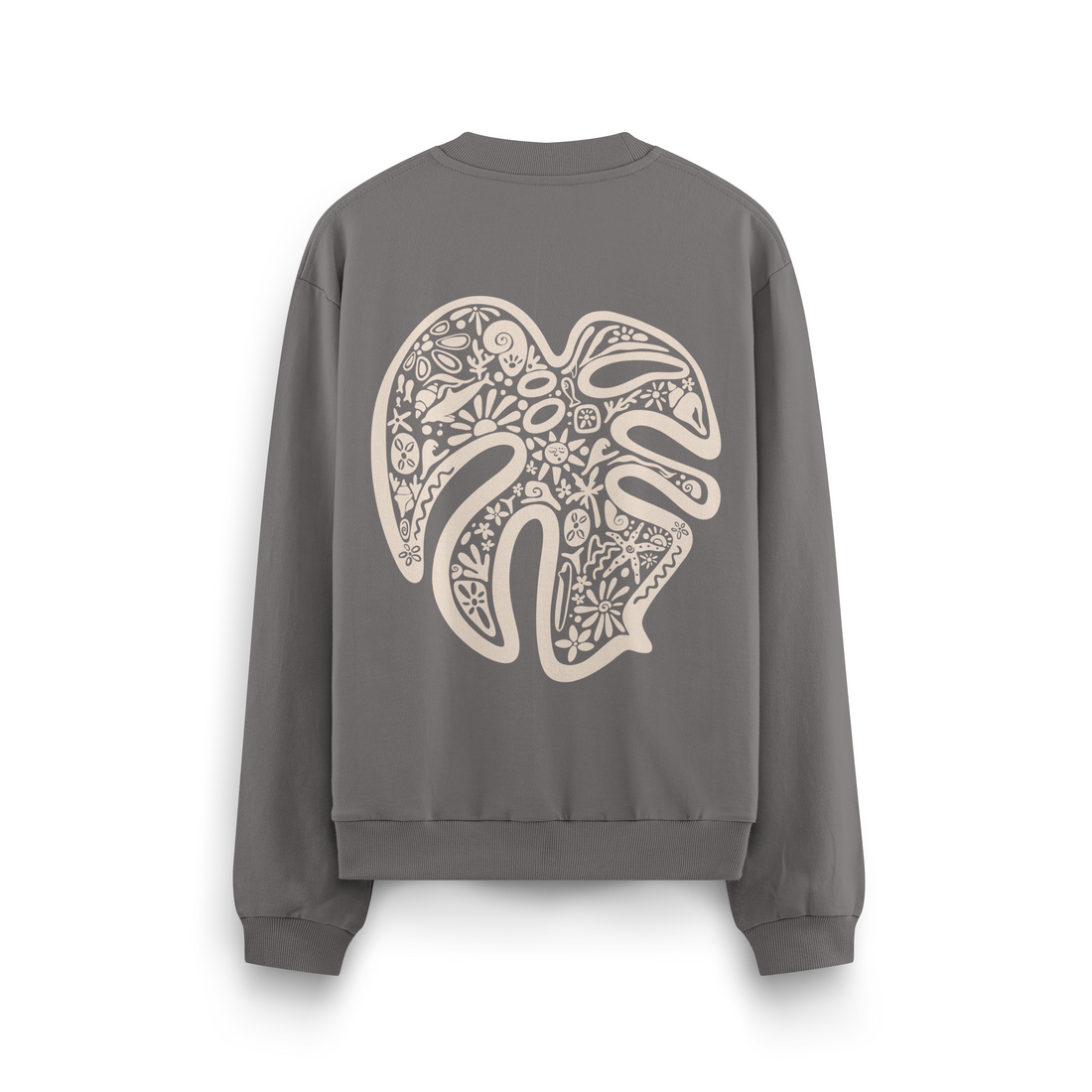 Monstera Crewneck Oversized