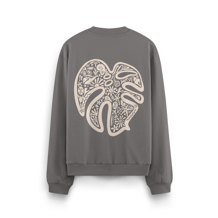 Monstera Crewneck Oversized