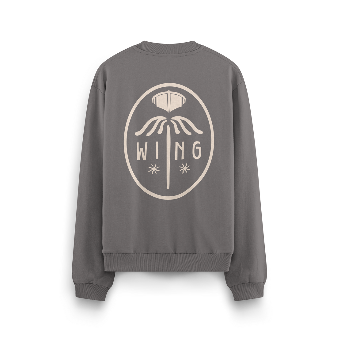 Oval Wing Crewneck Oversized