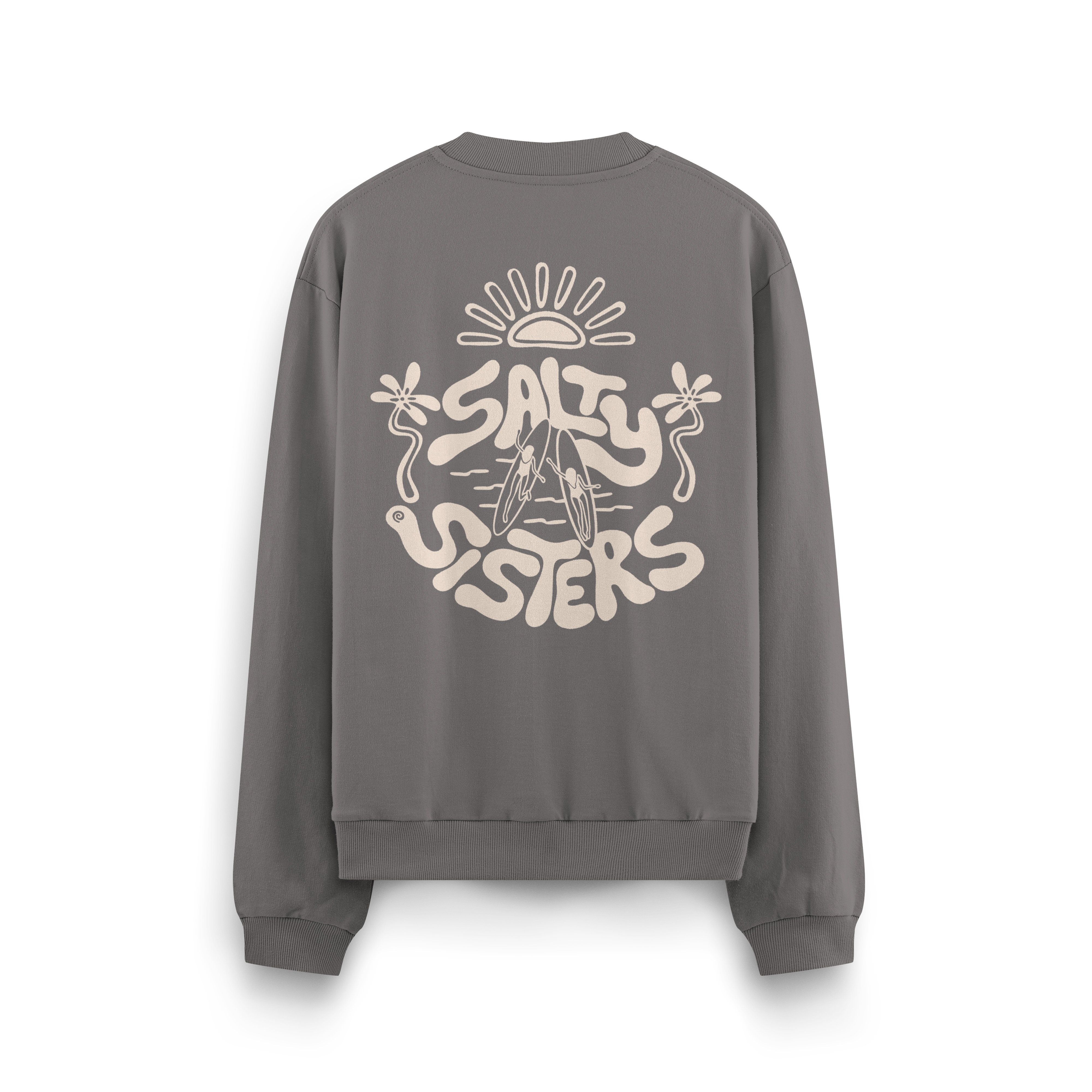 Salty Sister Crewneck Oversized