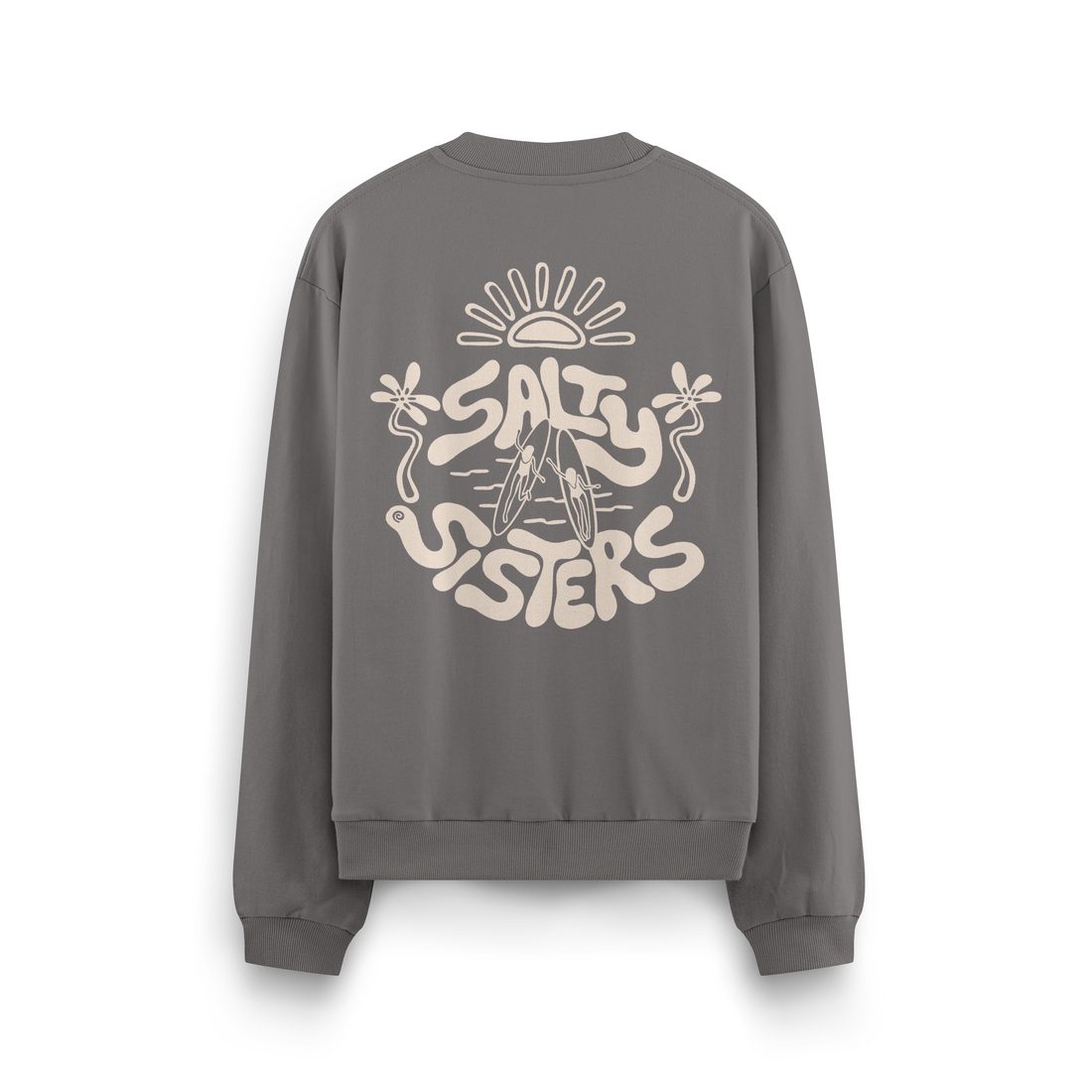 Salty Sister Crewneck Oversized