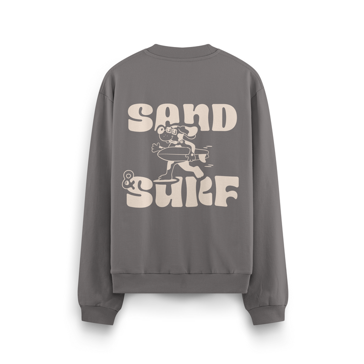 Sand And Surf Crewneck Oversized