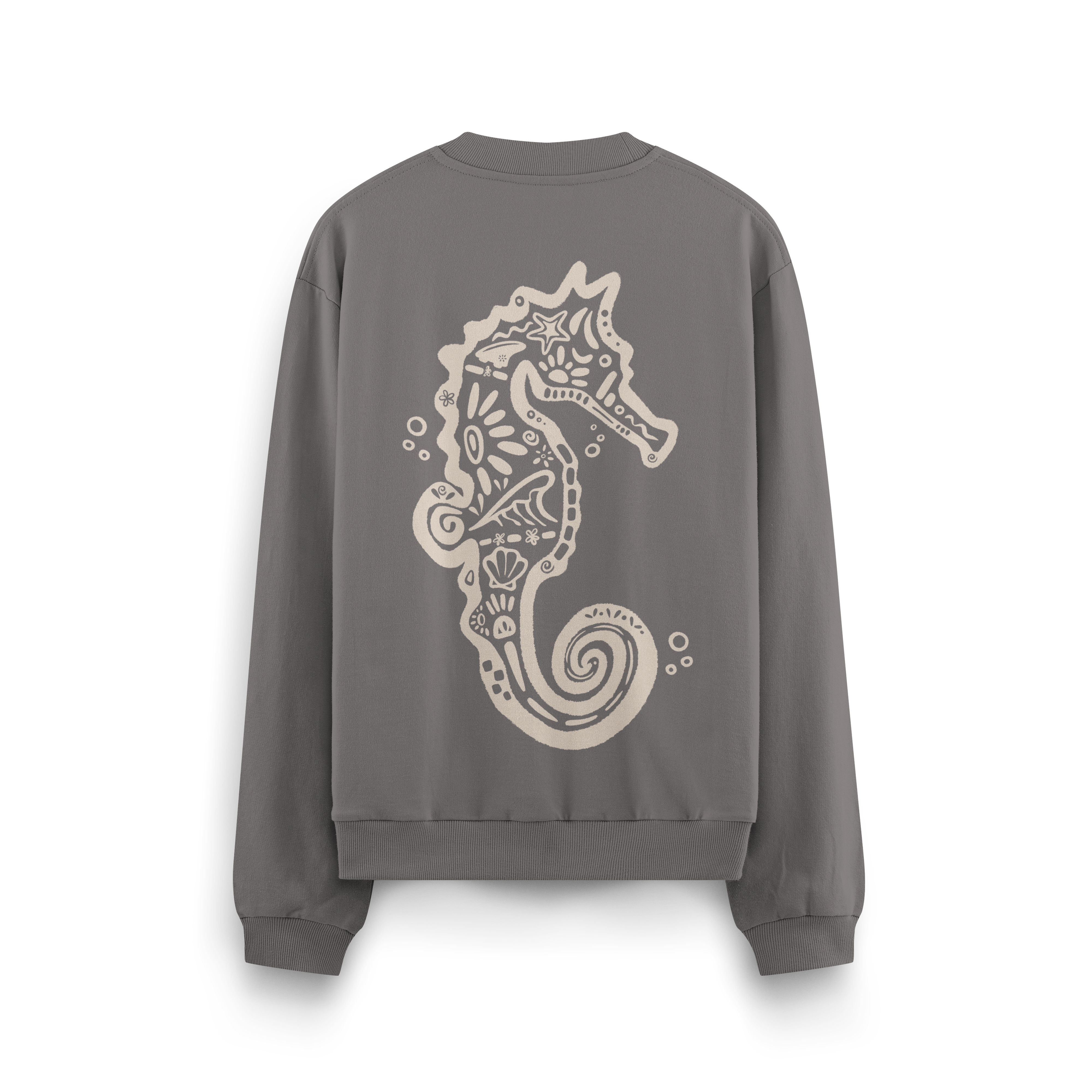Seahorse Crewneck Oversized