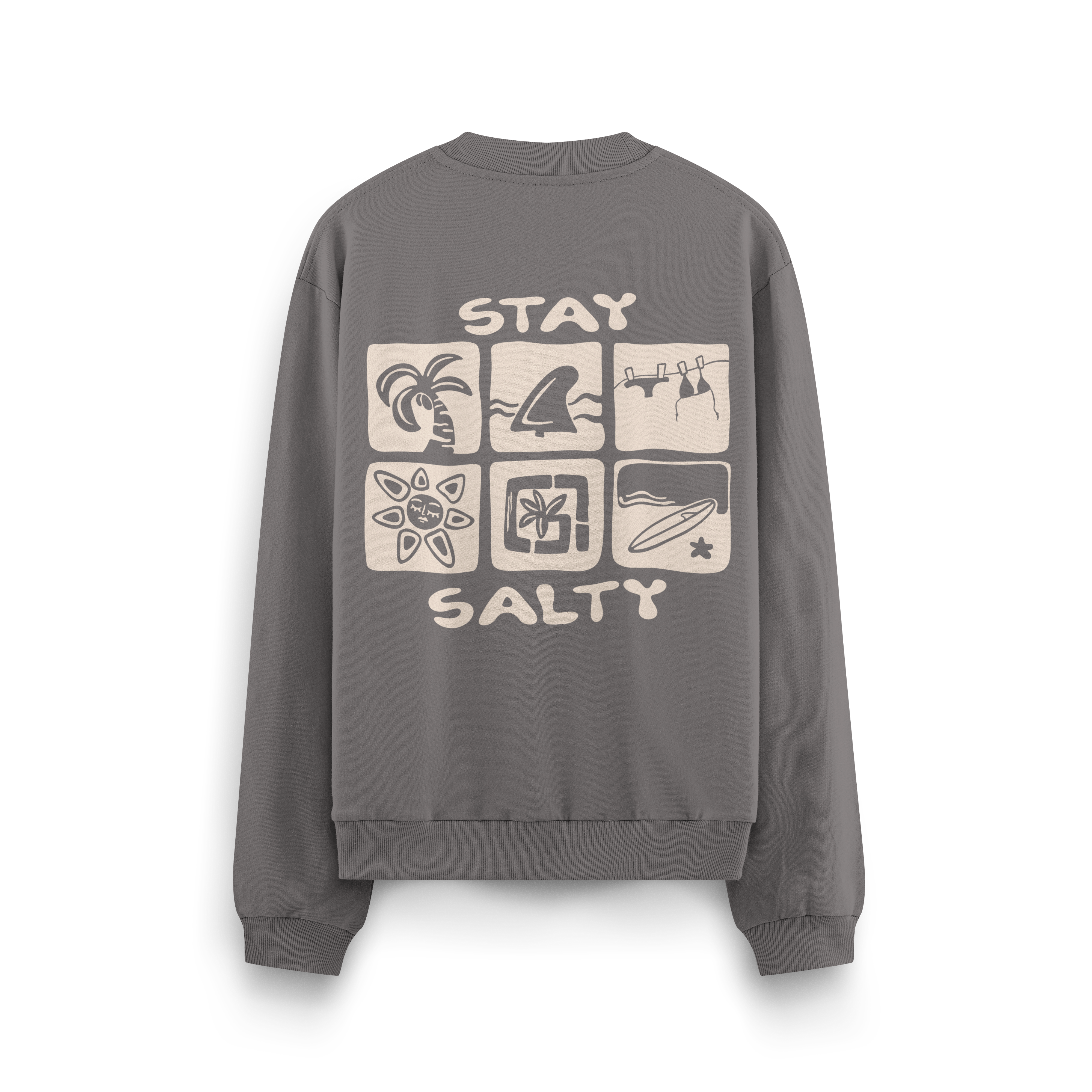 Stay Salty Crewneck Oversized