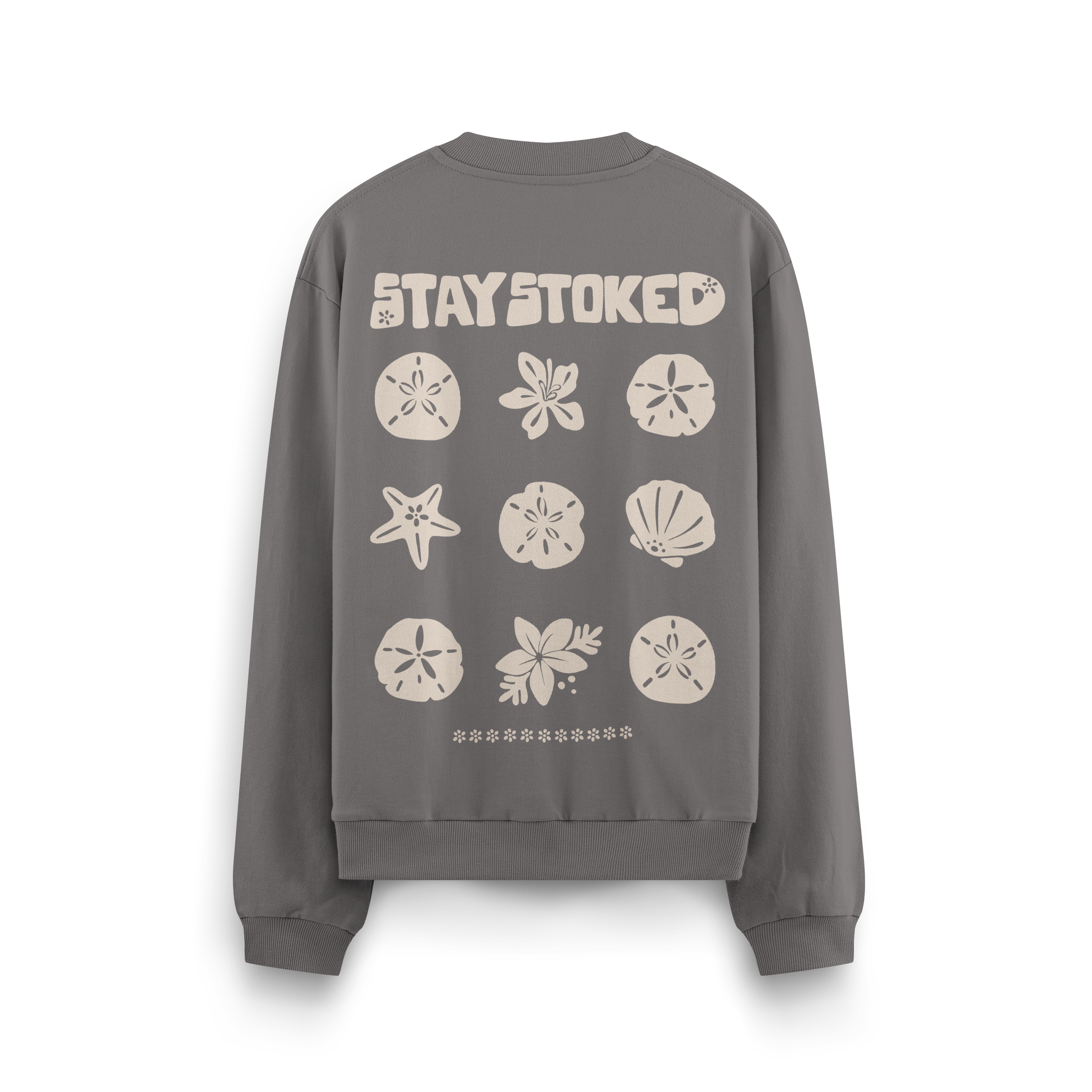 Stay Stoked 2 Crewneck Oversized