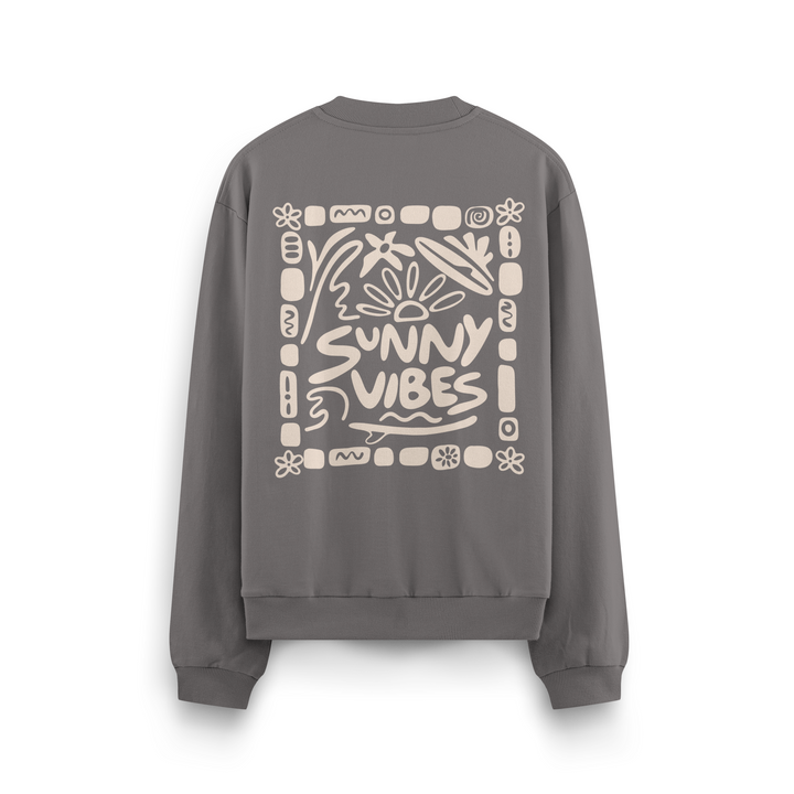 Sunny Vibes Crewneck Oversized