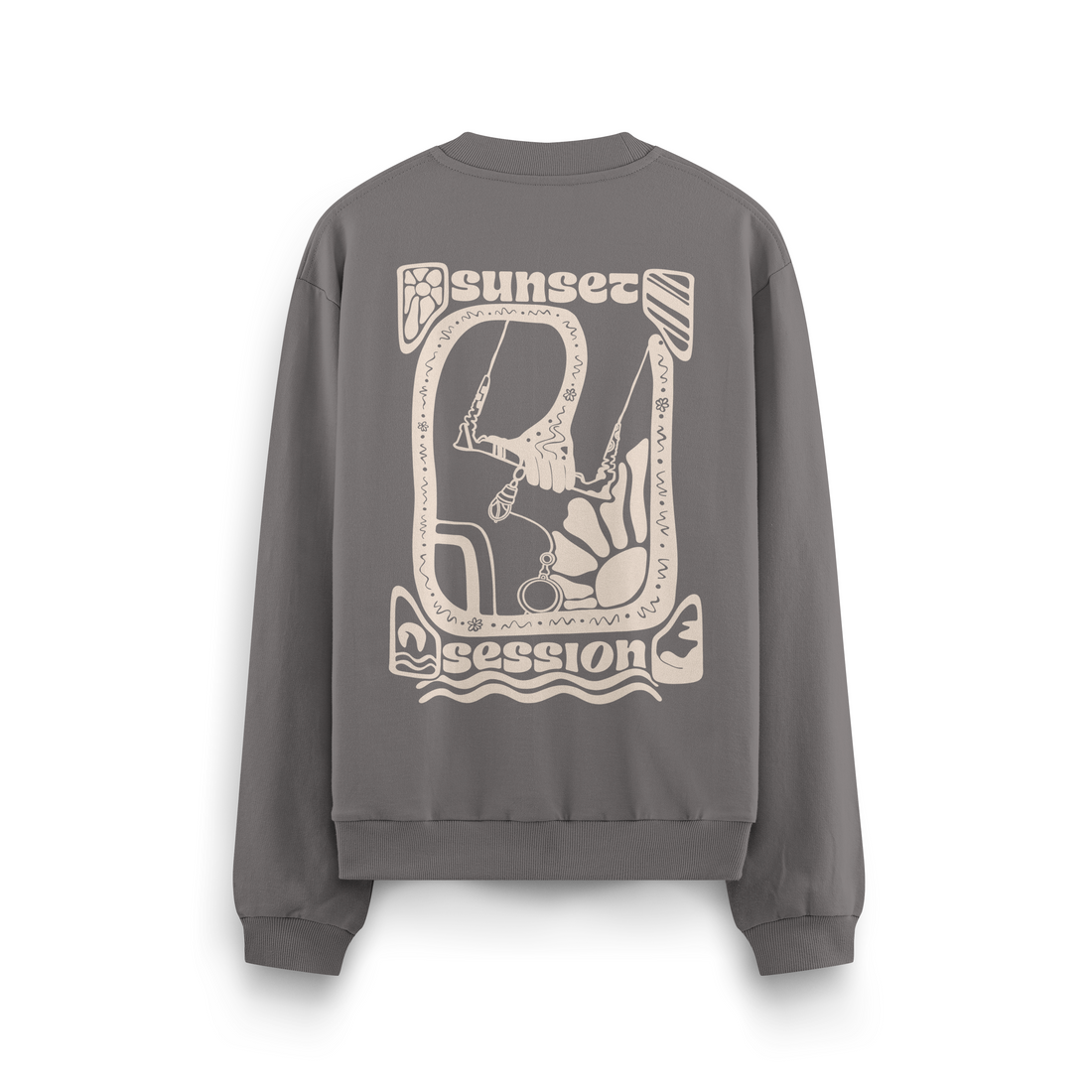 Sunset Session II Crewneck Oversized