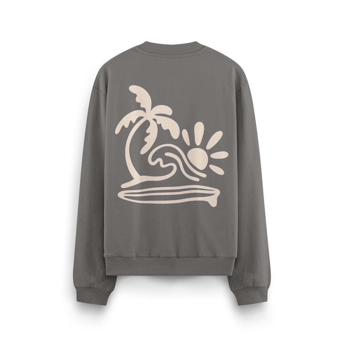Surf Beach Crewneck Oversized