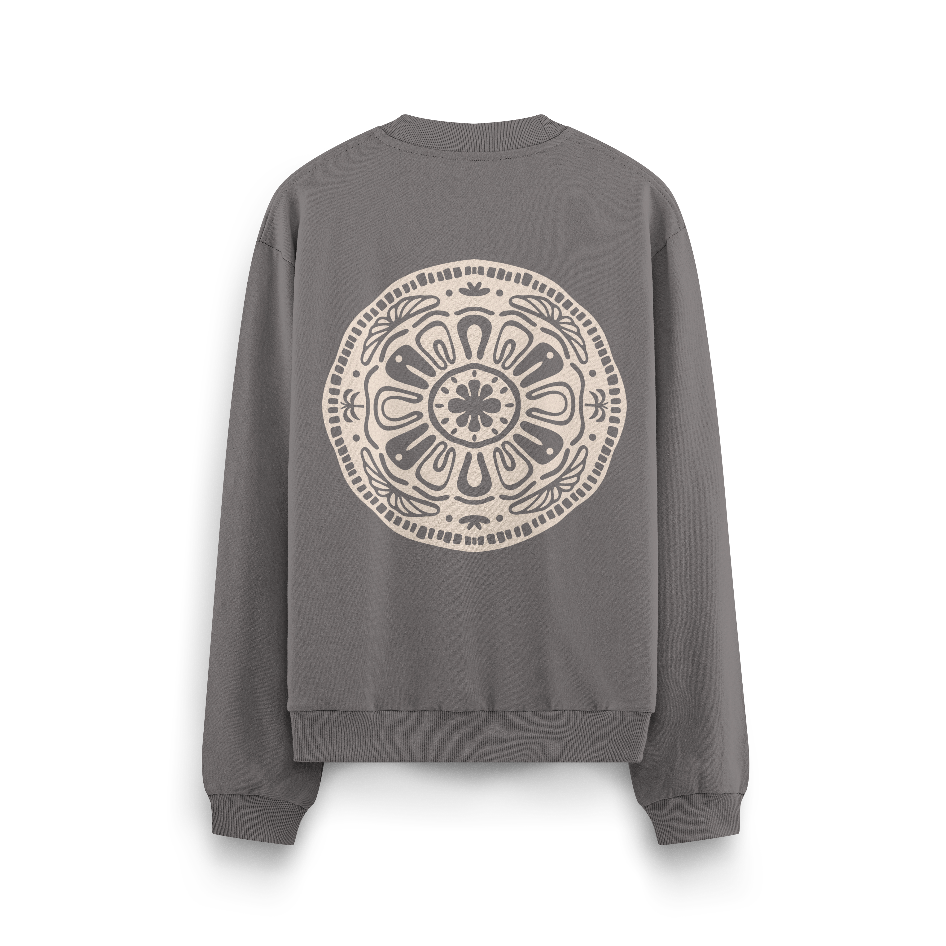 Surf Geometric Crewneck Oversized