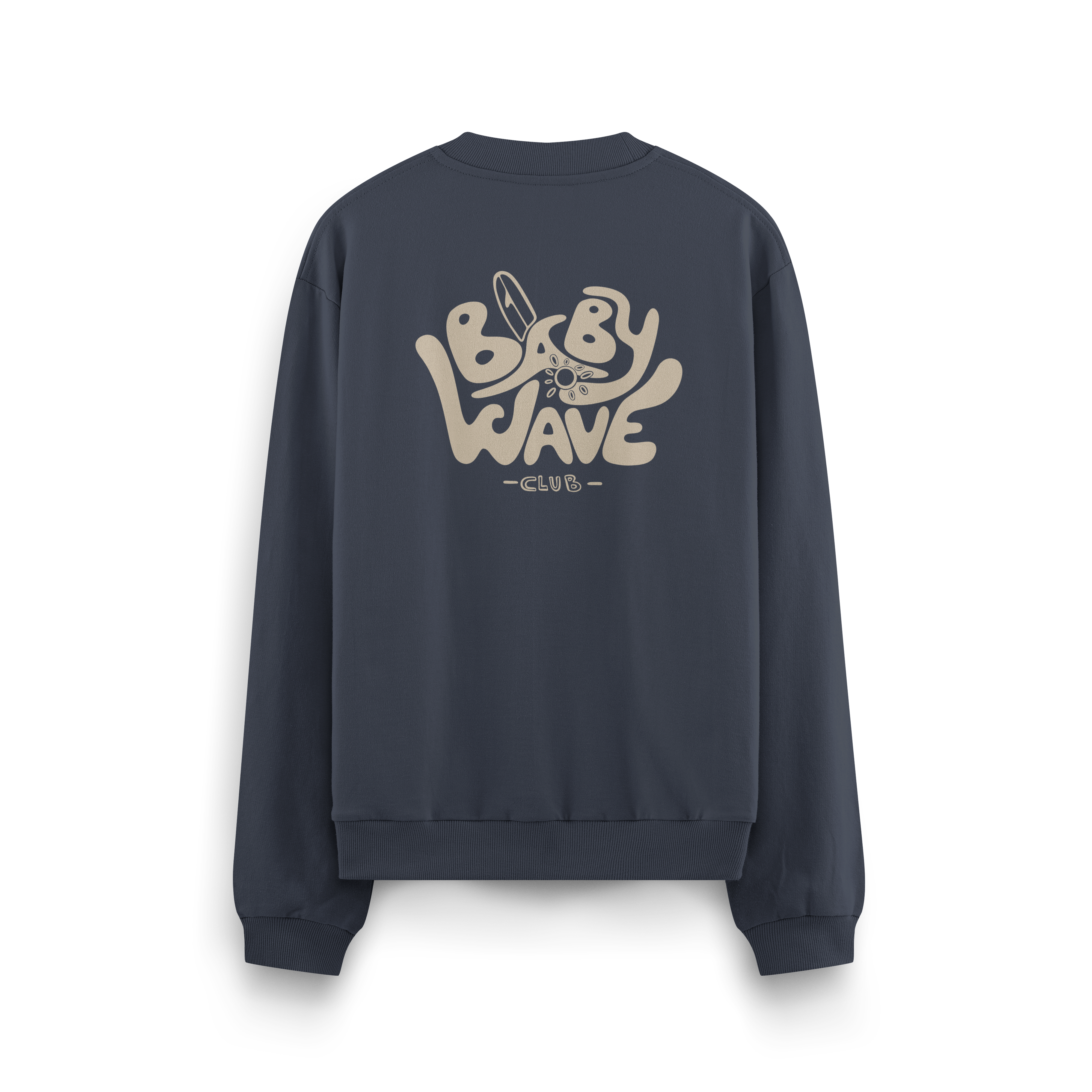 Baby Wave Club Crewneck Oversized