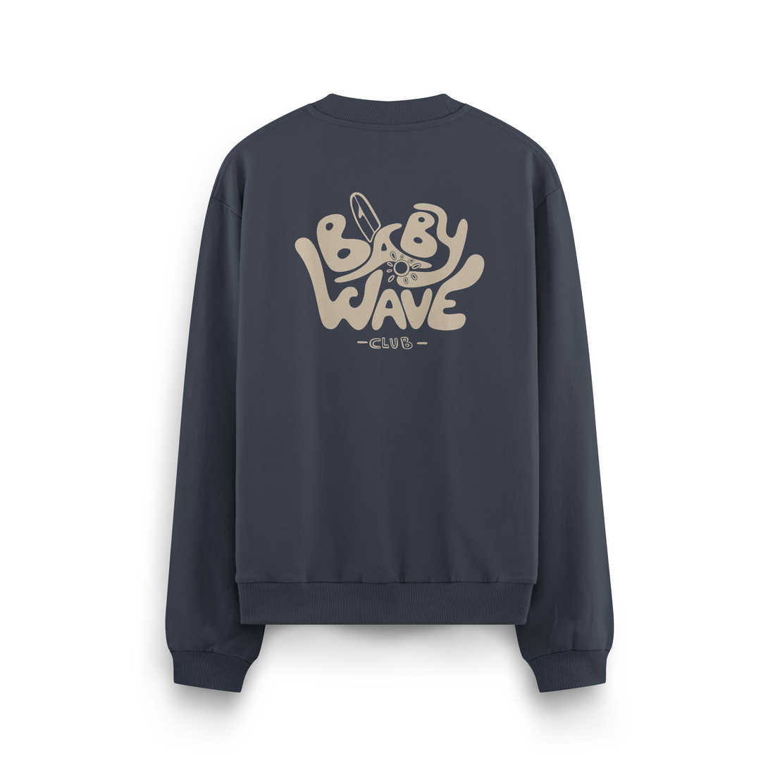 Baby Wave Club Crewneck Oversized