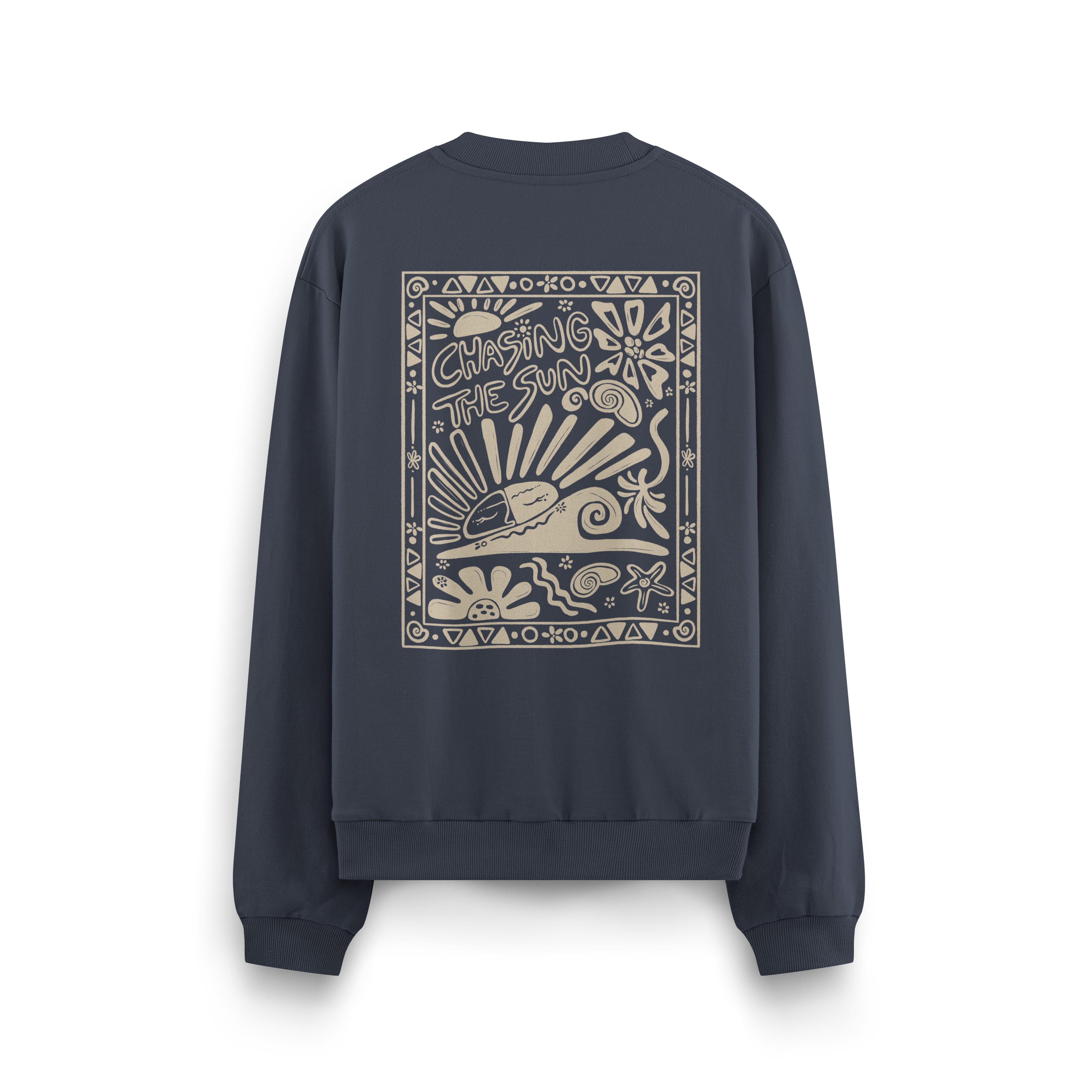 Chasing The Sun Crewneck Oversized