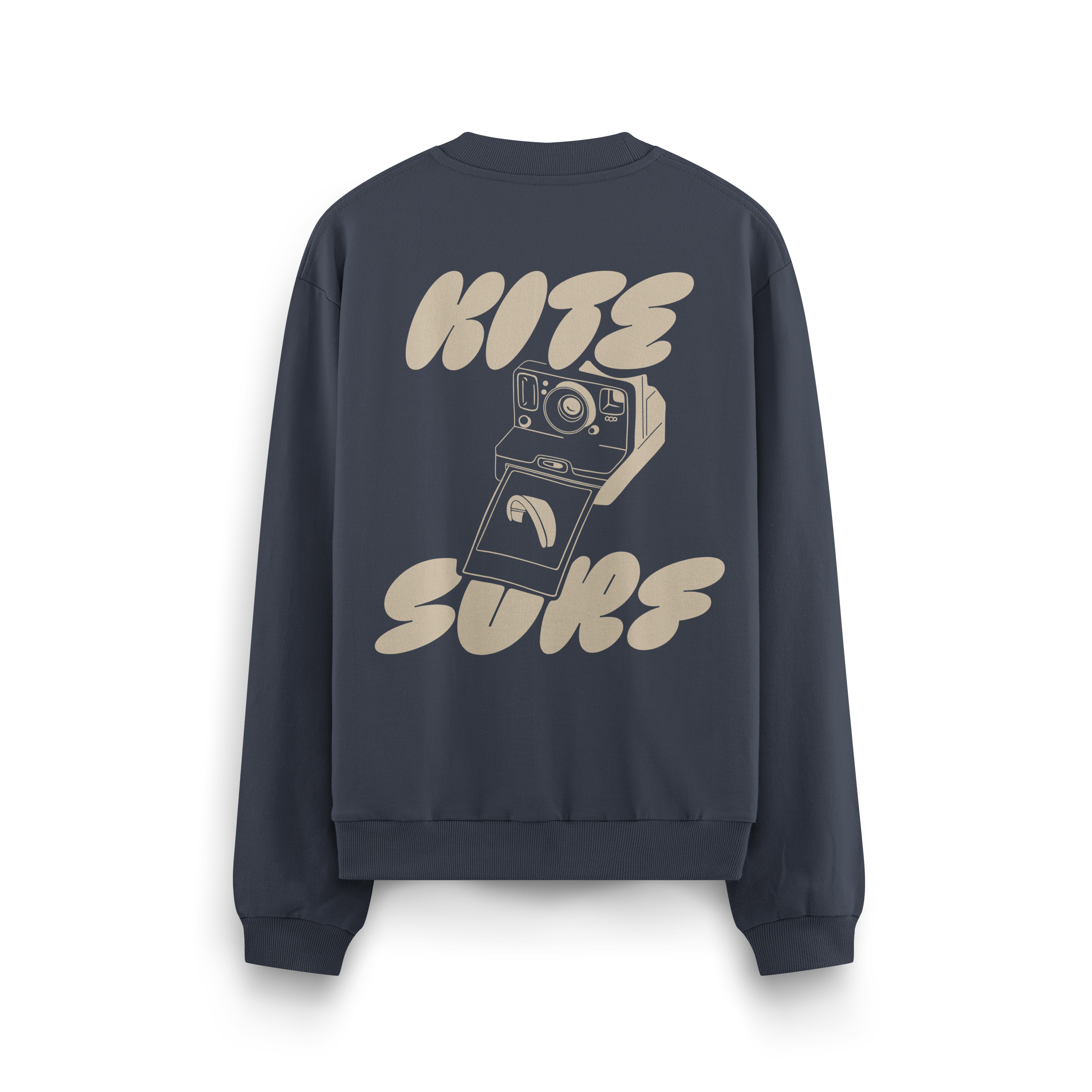 Kite Camera Crewneck Oversized