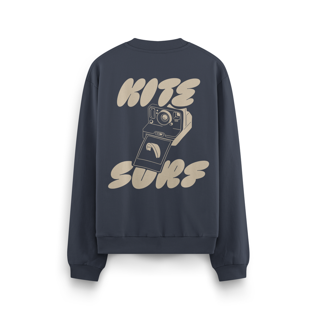 Kite Camera Crewneck Oversized