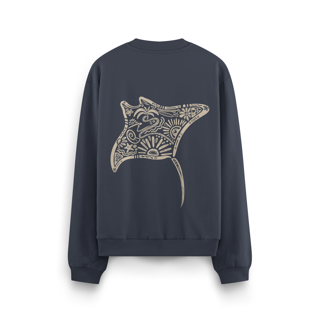 Manta Ray Crewneck Oversized