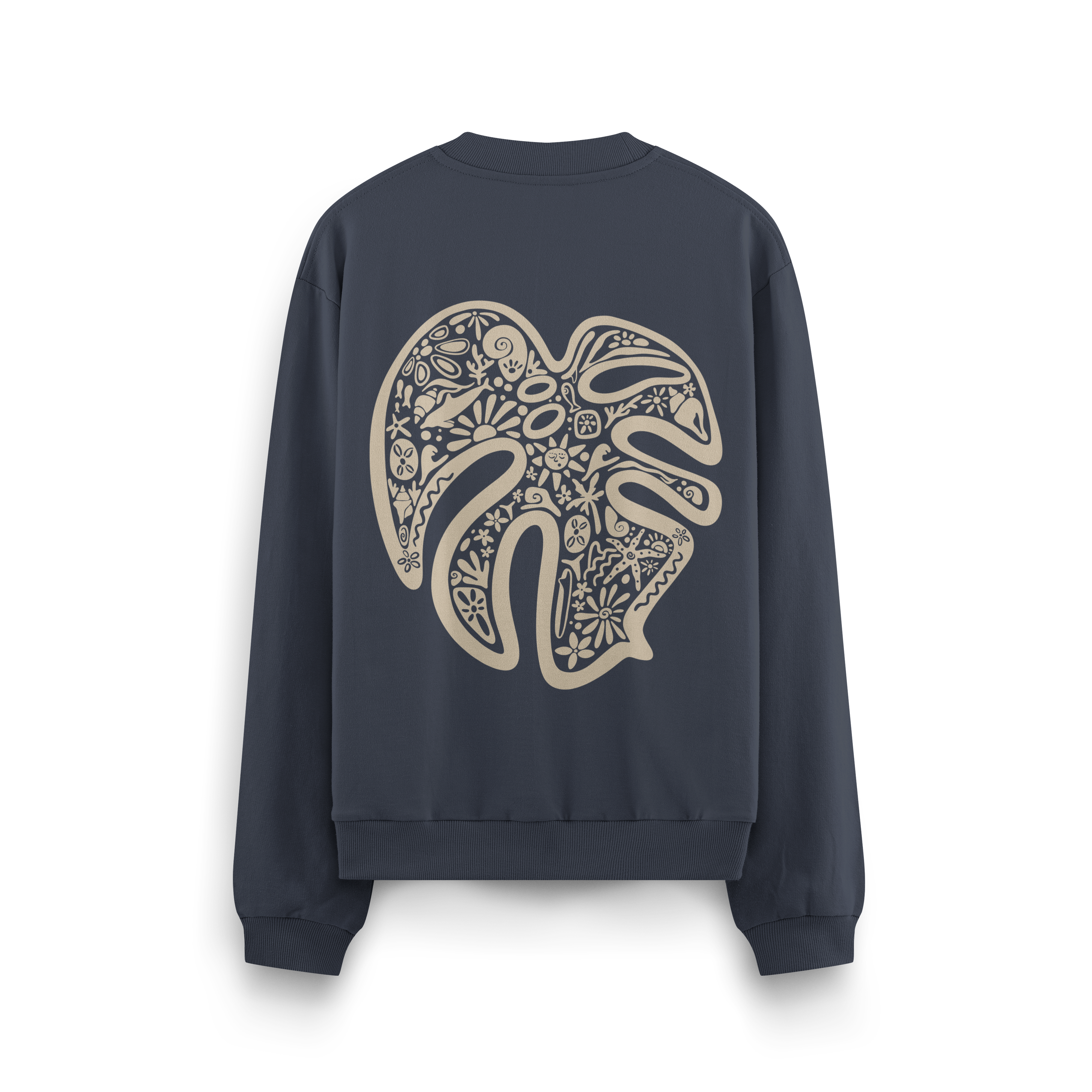 Monstera Crewneck Oversized