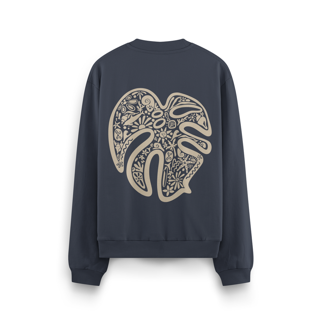 Monstera Crewneck Oversized