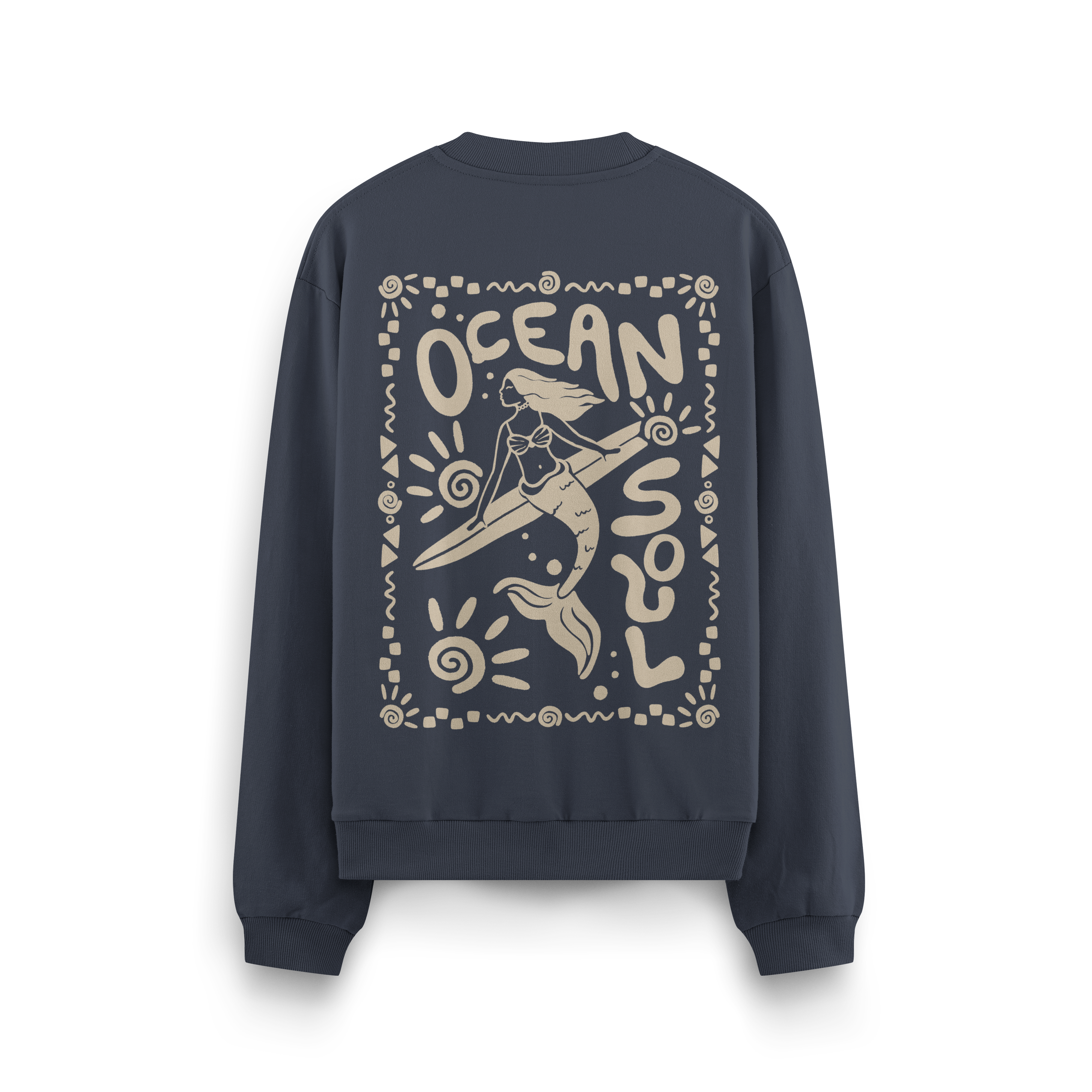 Ocean Soul Crewneck Oversized