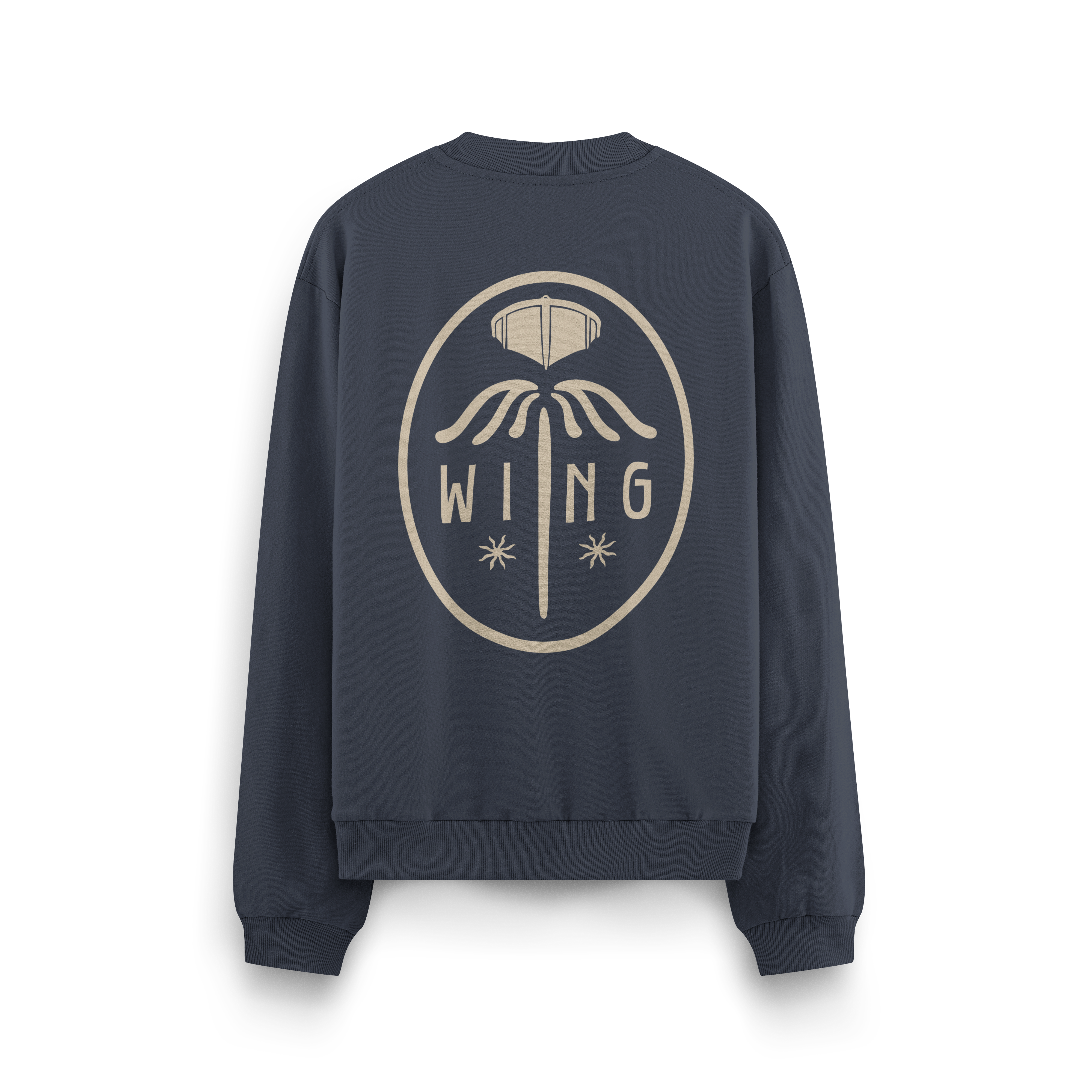 Oval Wing Crewneck Oversized