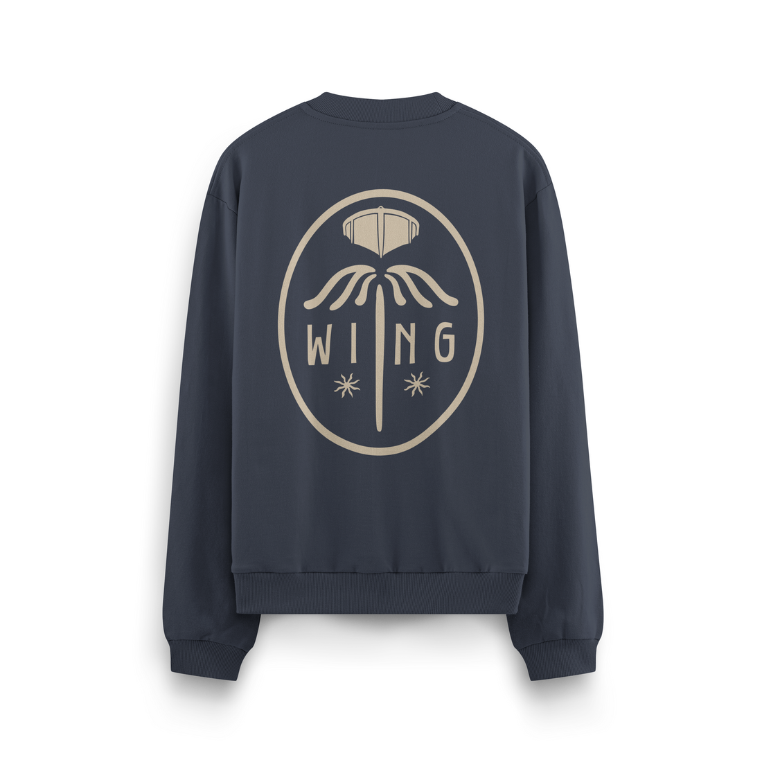 Oval Wing Crewneck Oversized