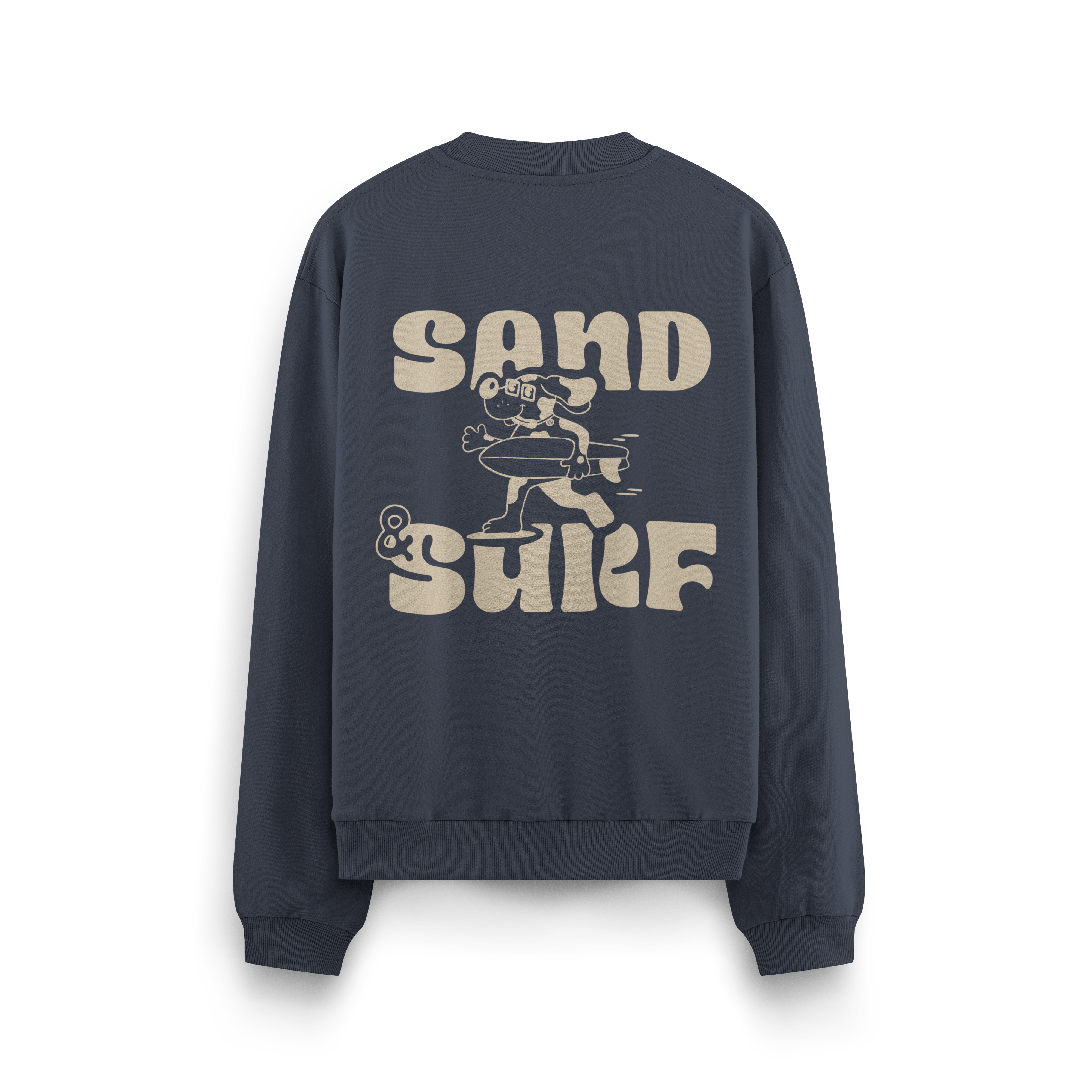 Sand And Surf Crewneck Oversized