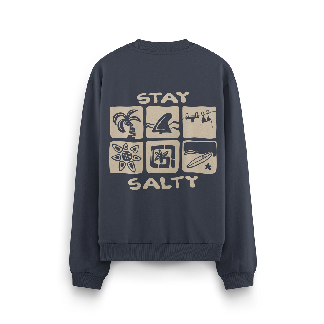 Stay Salty Crewneck Oversized