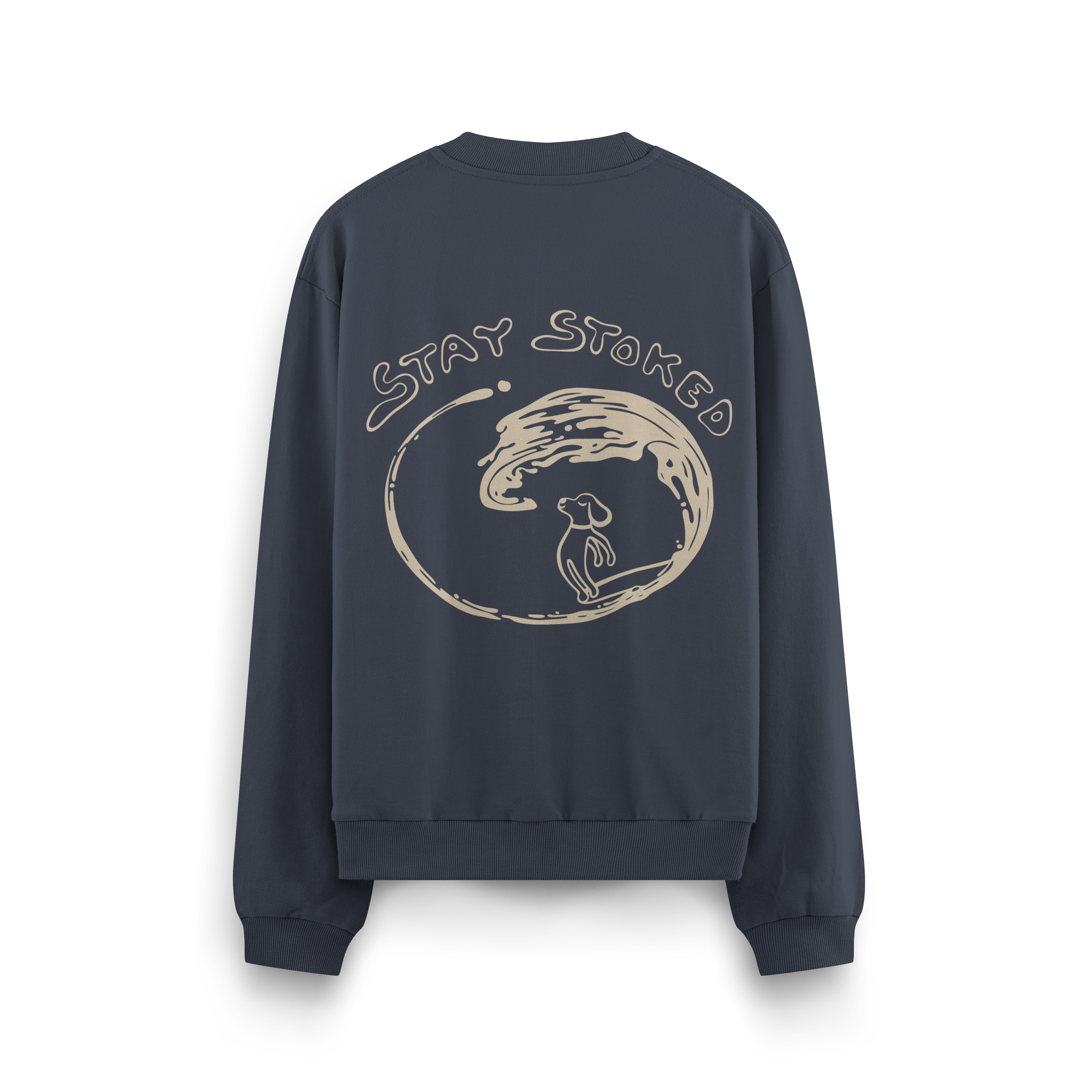 Stay Stoked Crewneck Oversized