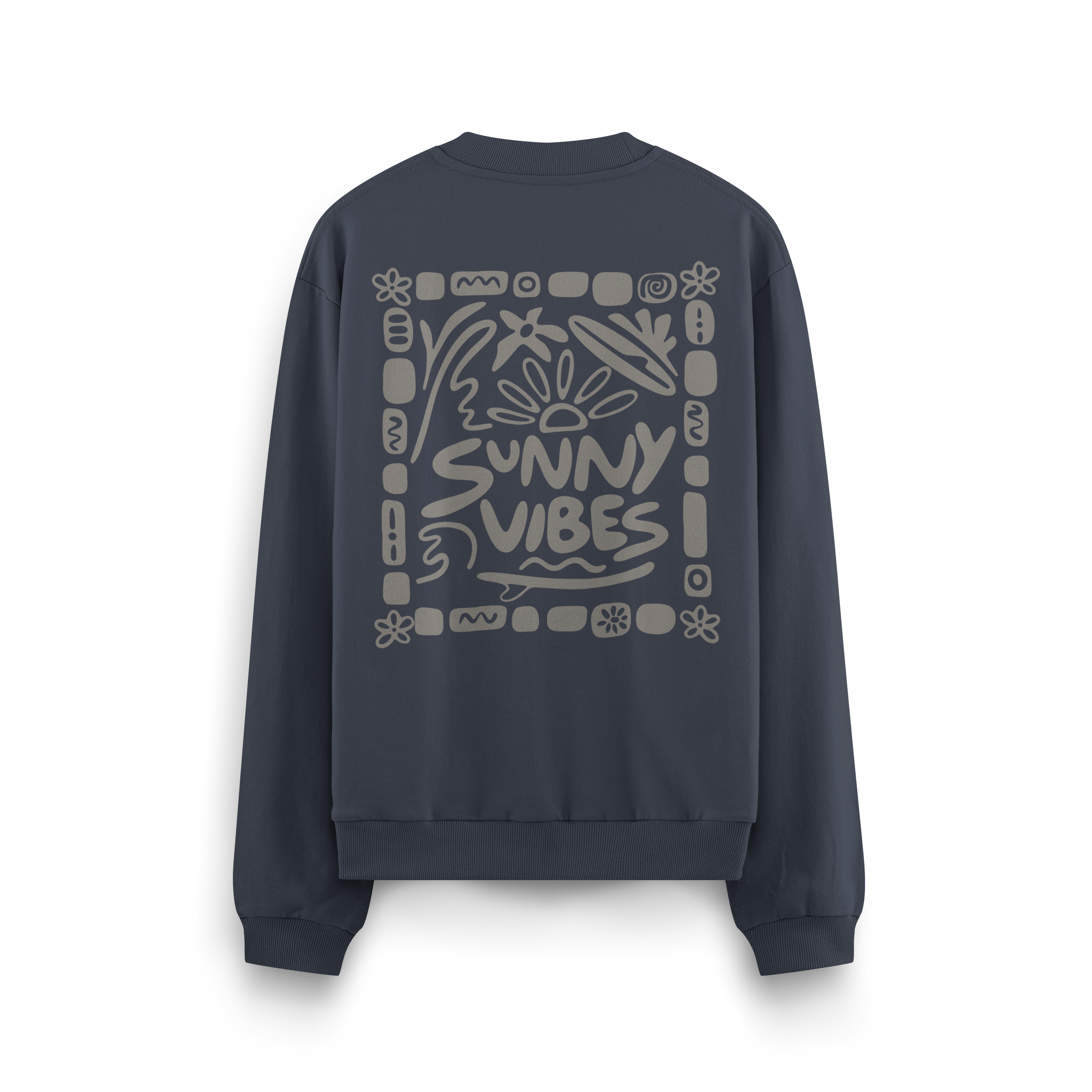Sunny Vibes Crewneck Oversized