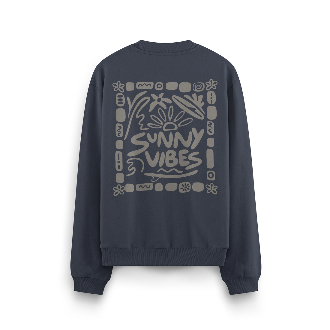 Sunny Vibes Crewneck Oversized
