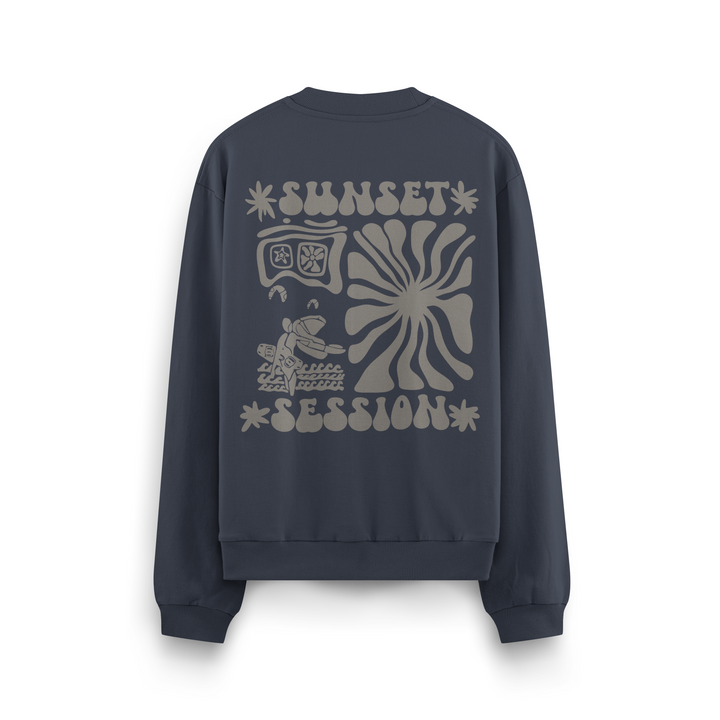 Sunset Session Crewneck Oversized