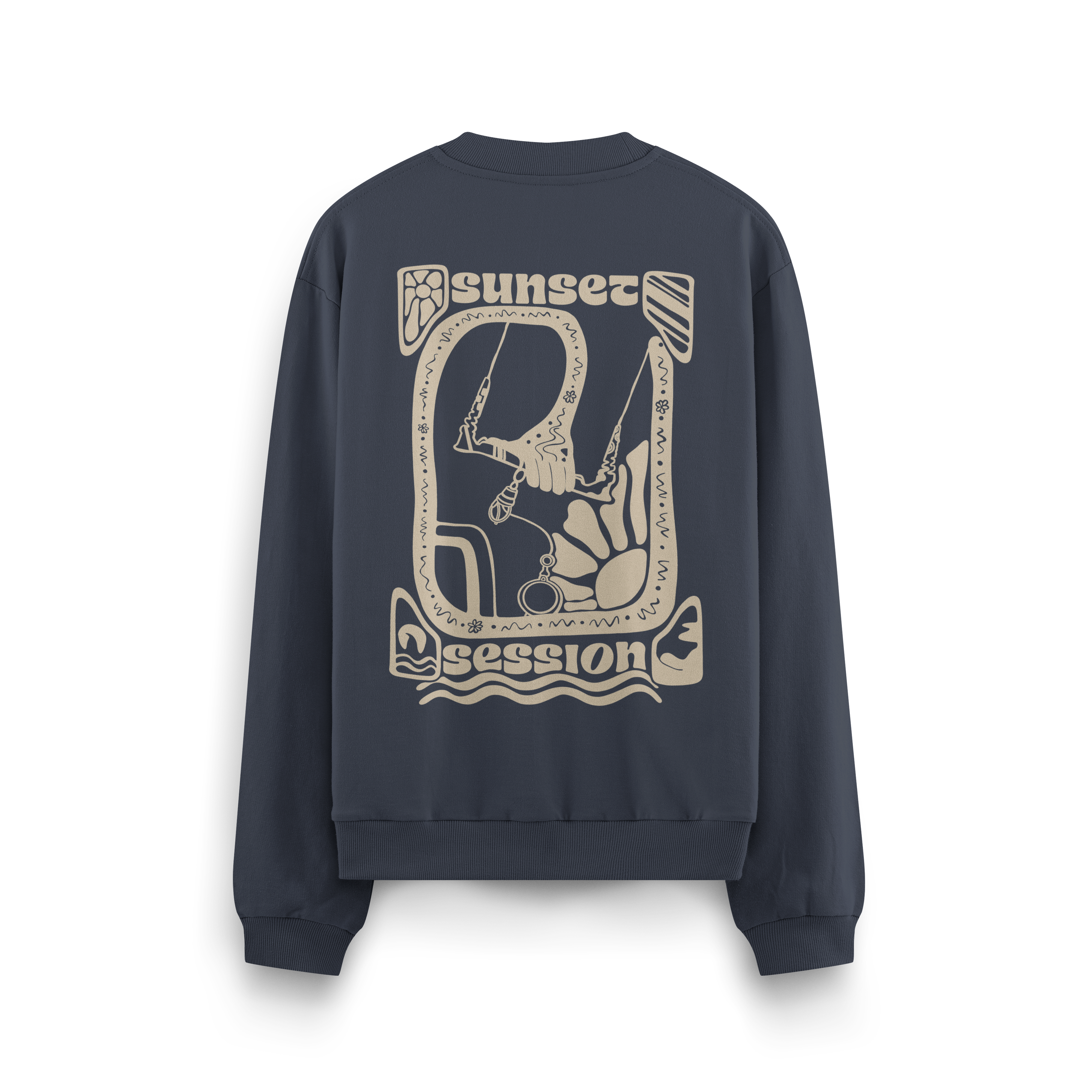 Sunset Session II Crewneck Oversized