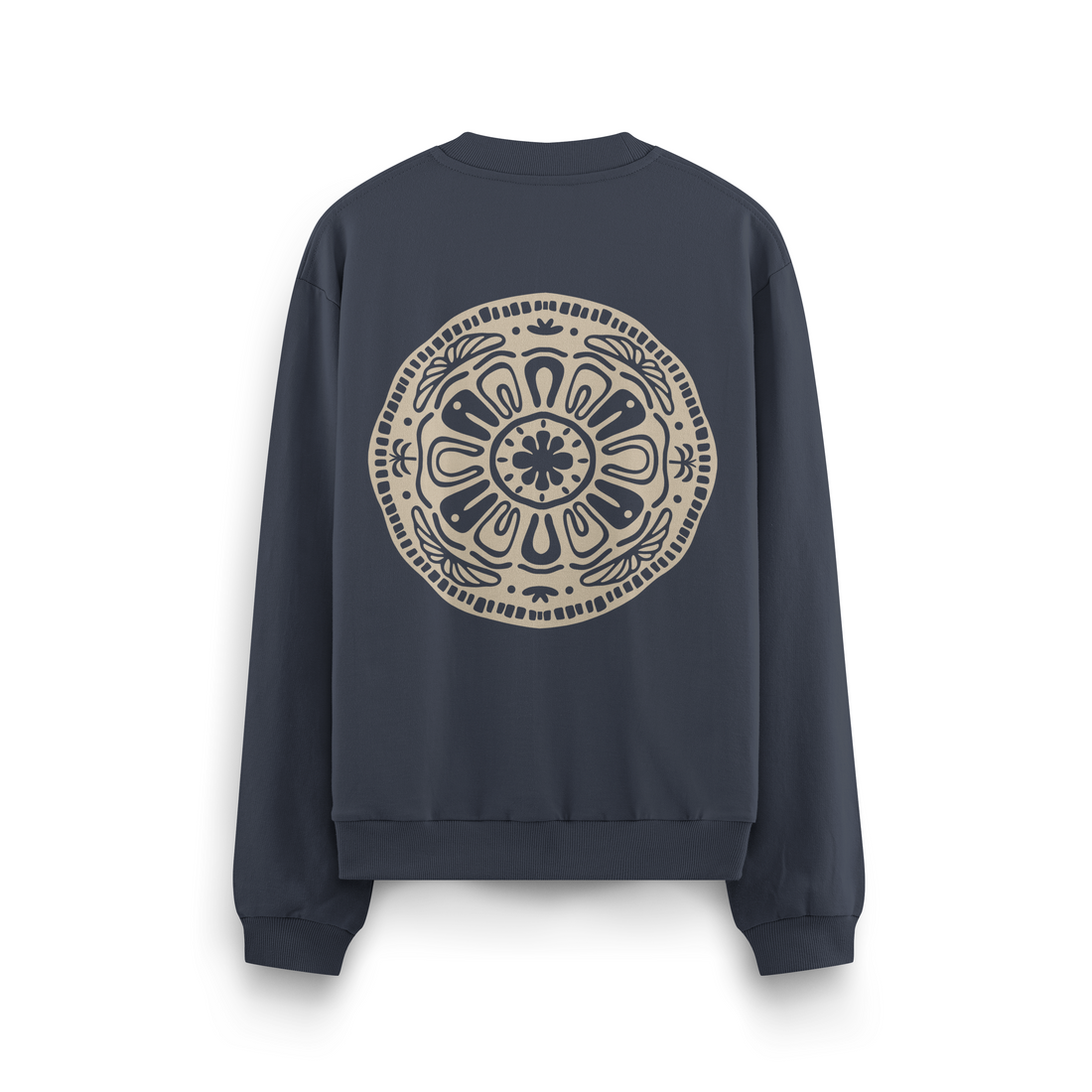 Surf Geometric Crewneck Oversized