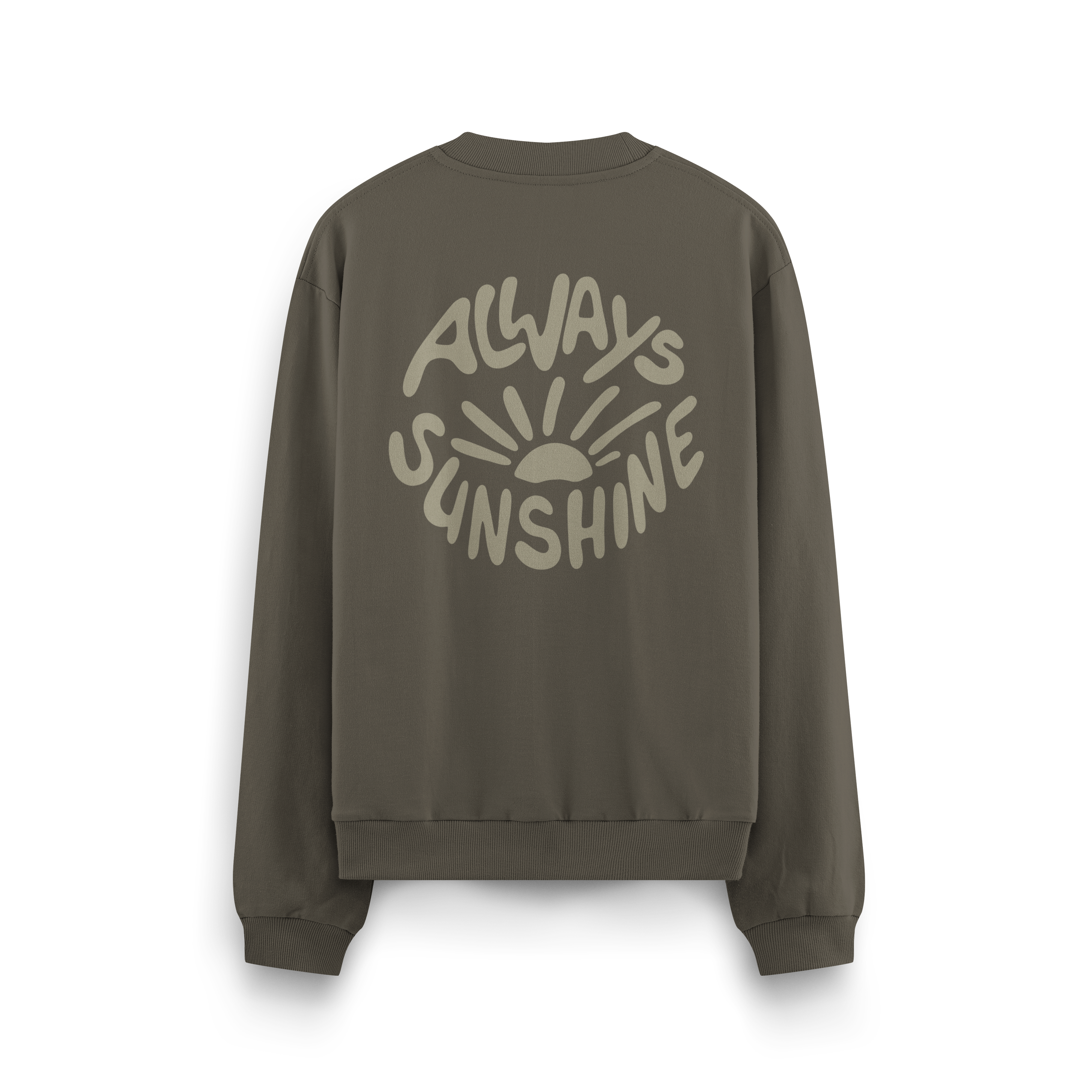 Always Sunshine Crewneck Oversized