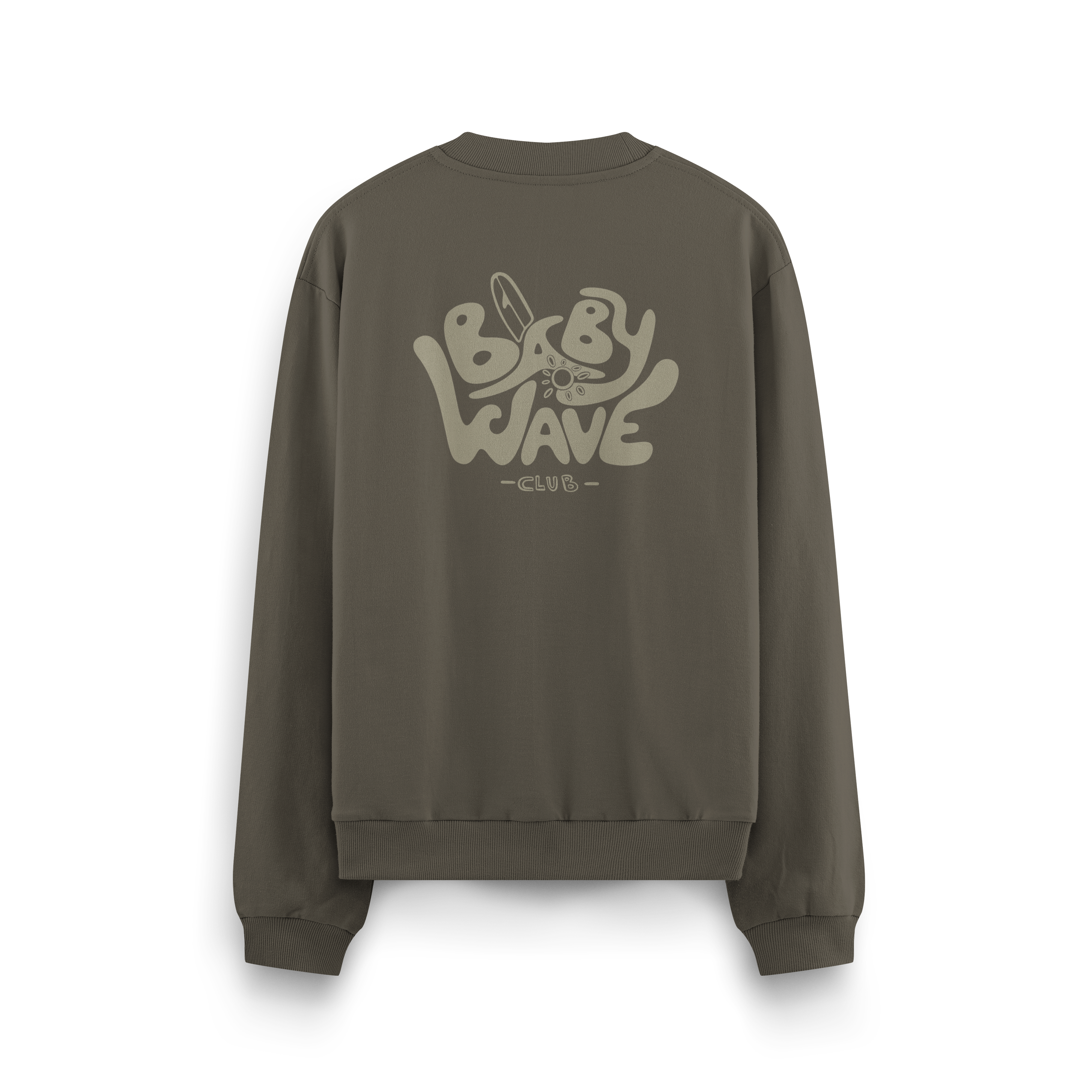 Baby Wave Club Crewneck Oversized