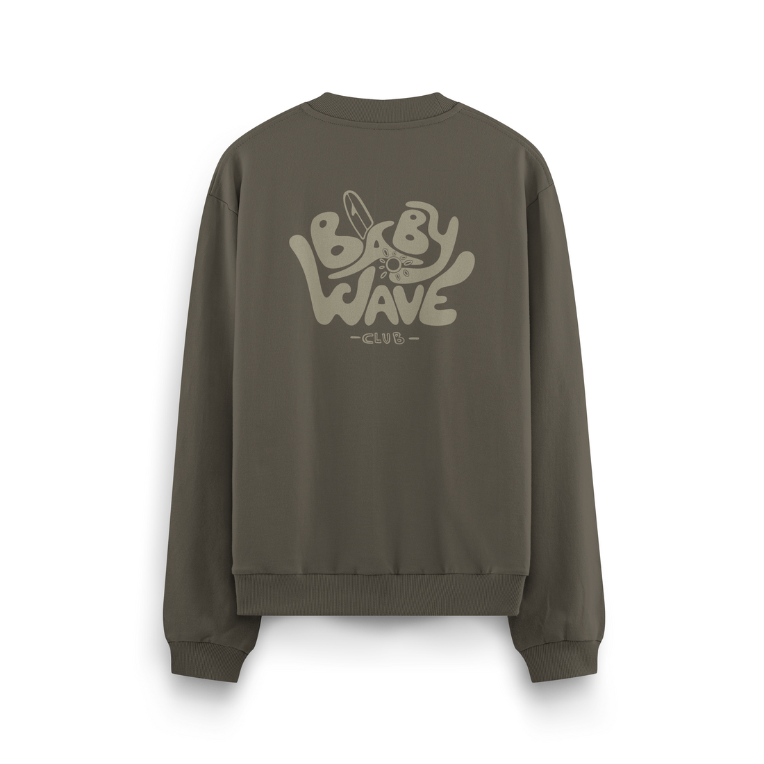 Baby Wave Club Crewneck Oversized