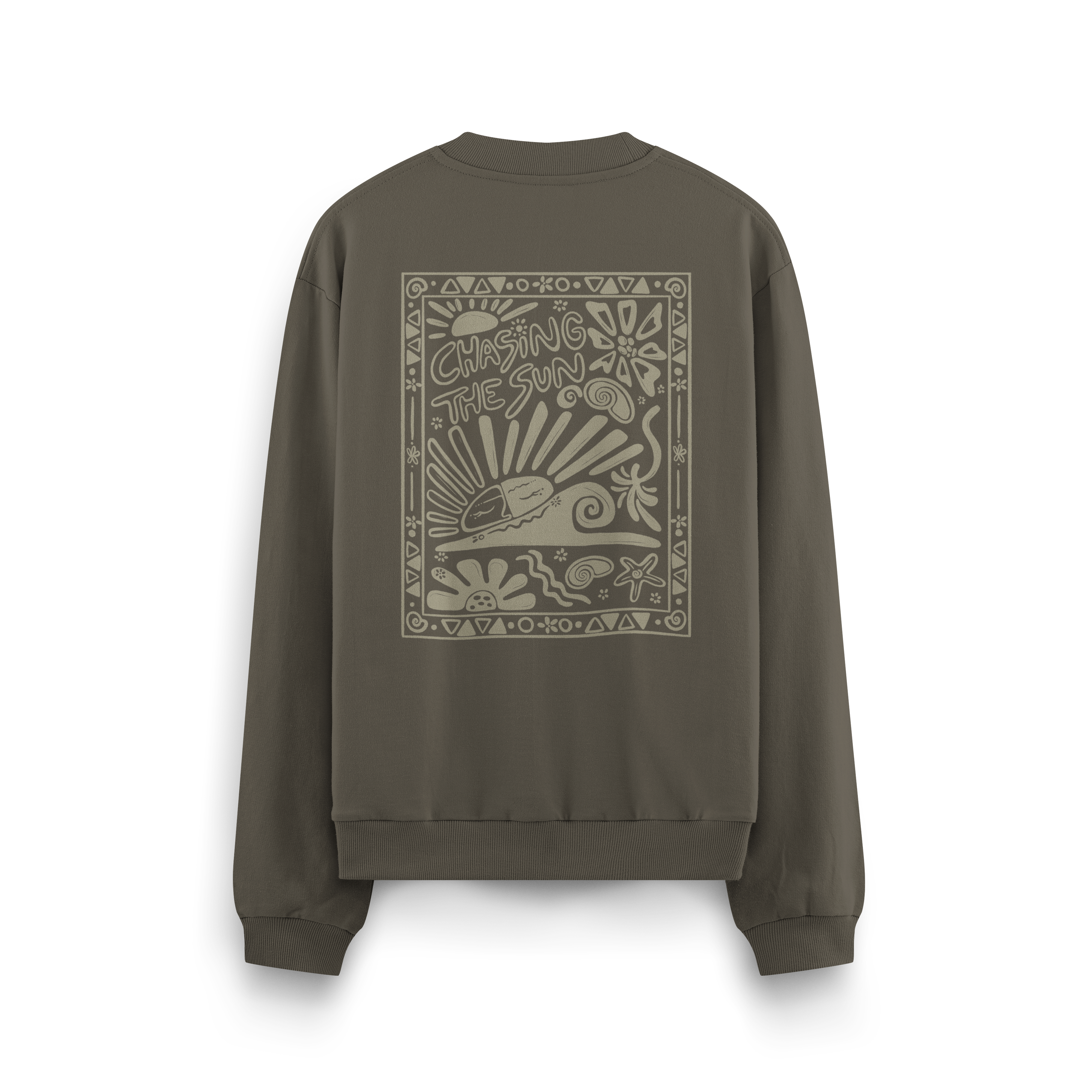 Chasing The Sun Crewneck Oversized