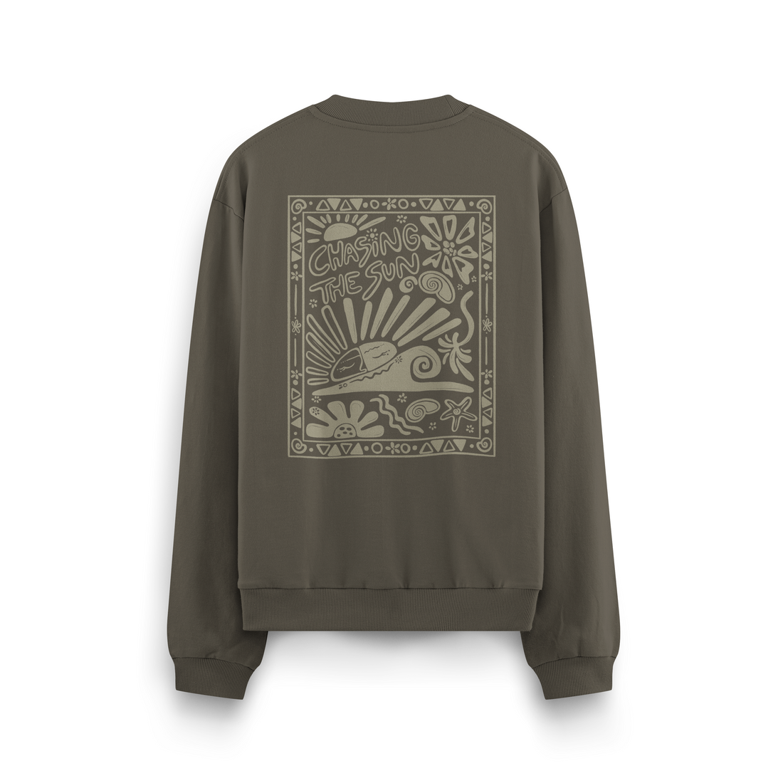 Chasing The Sun Crewneck Oversized