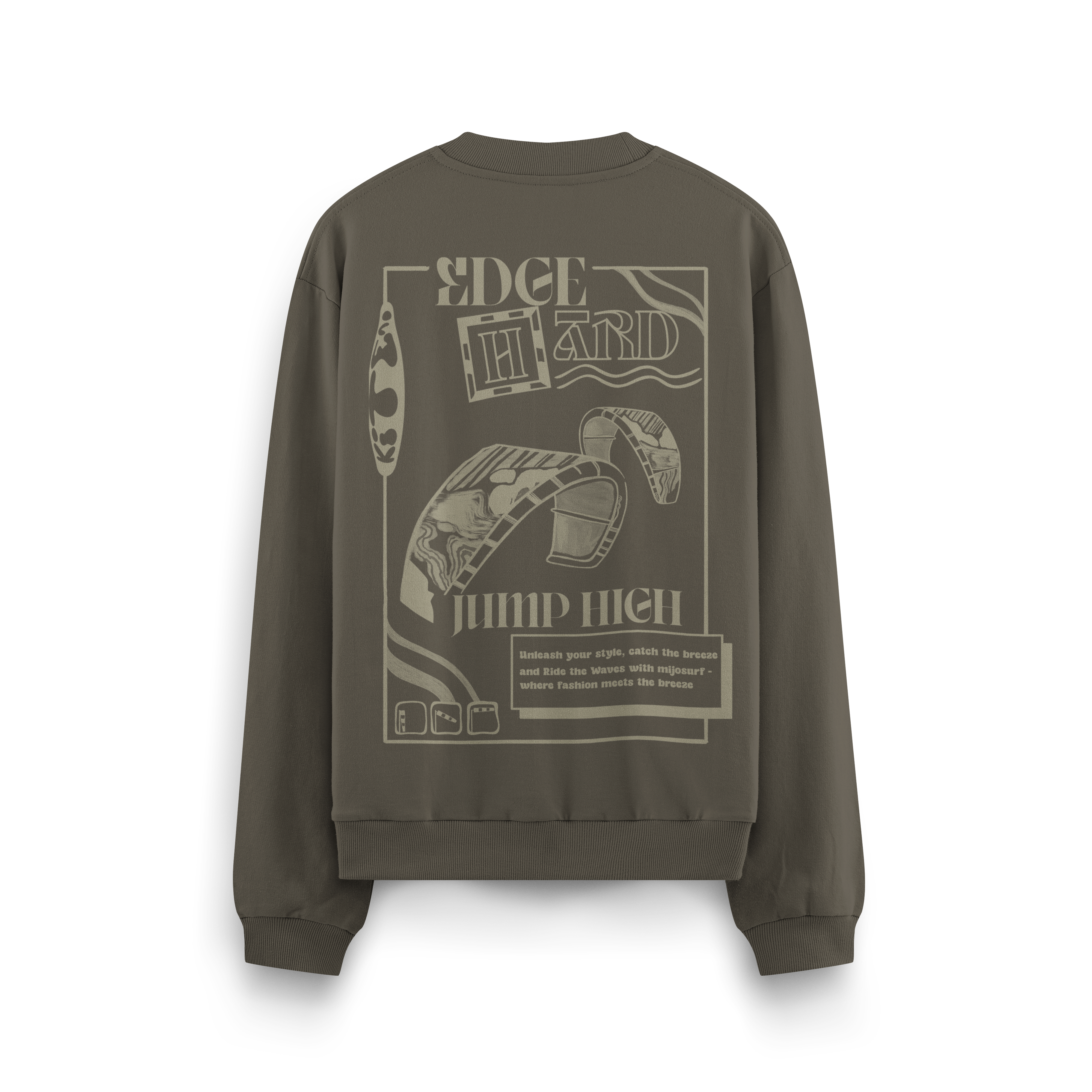 Jump High Crewneck Oversized
