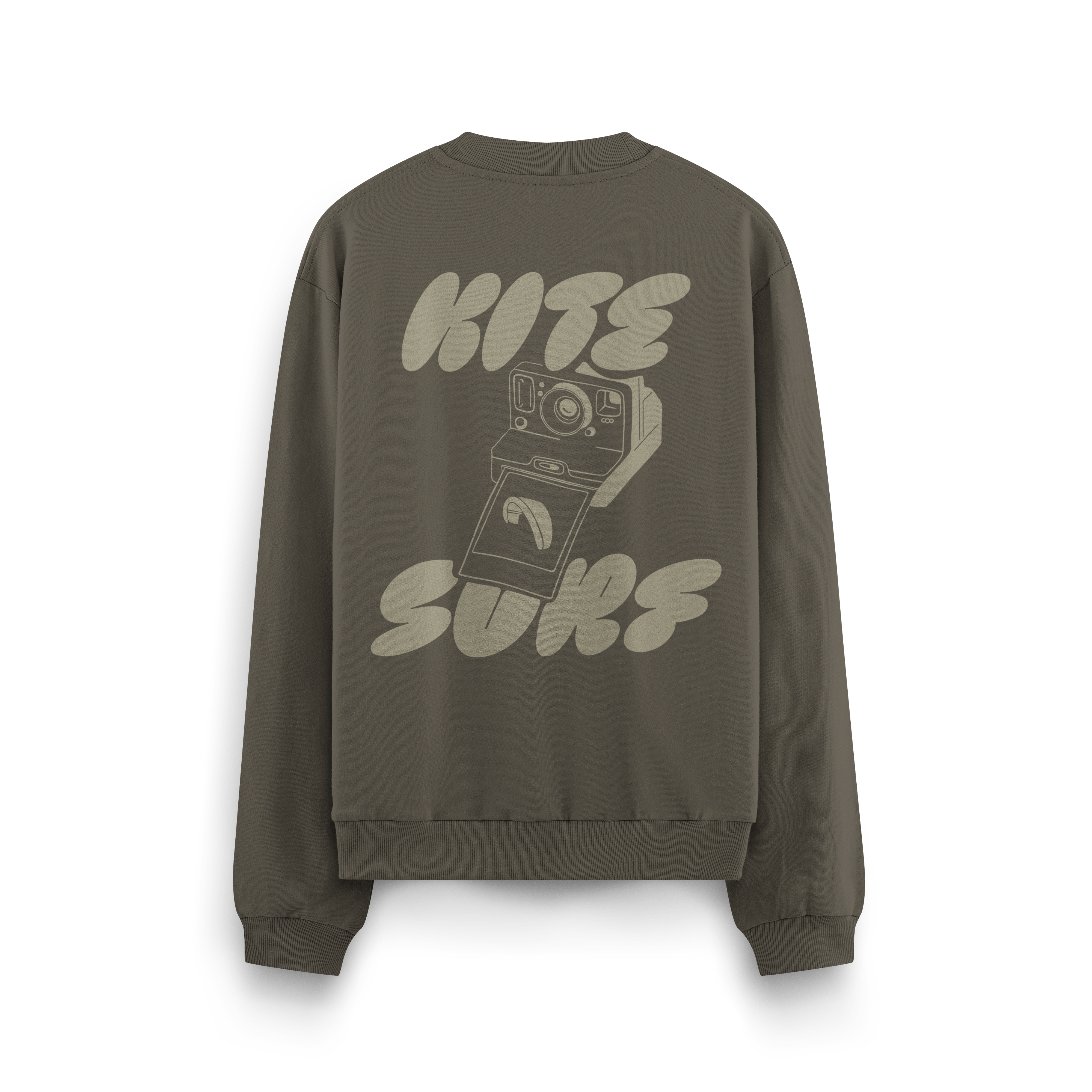Kite Camera Crewneck Oversized