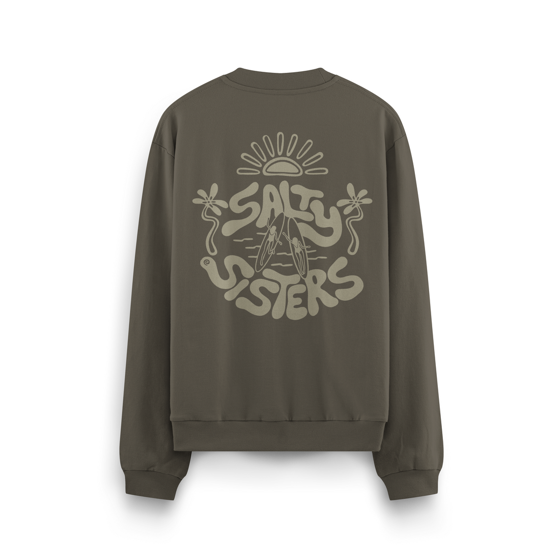 Salty Sister Crewneck Oversized