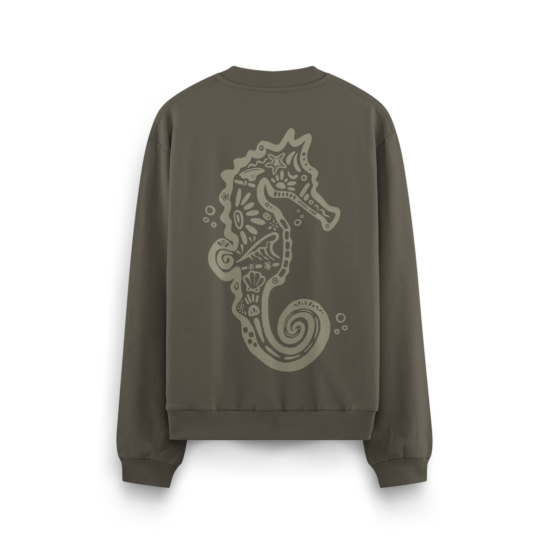 Seahorse Crewneck Oversized
