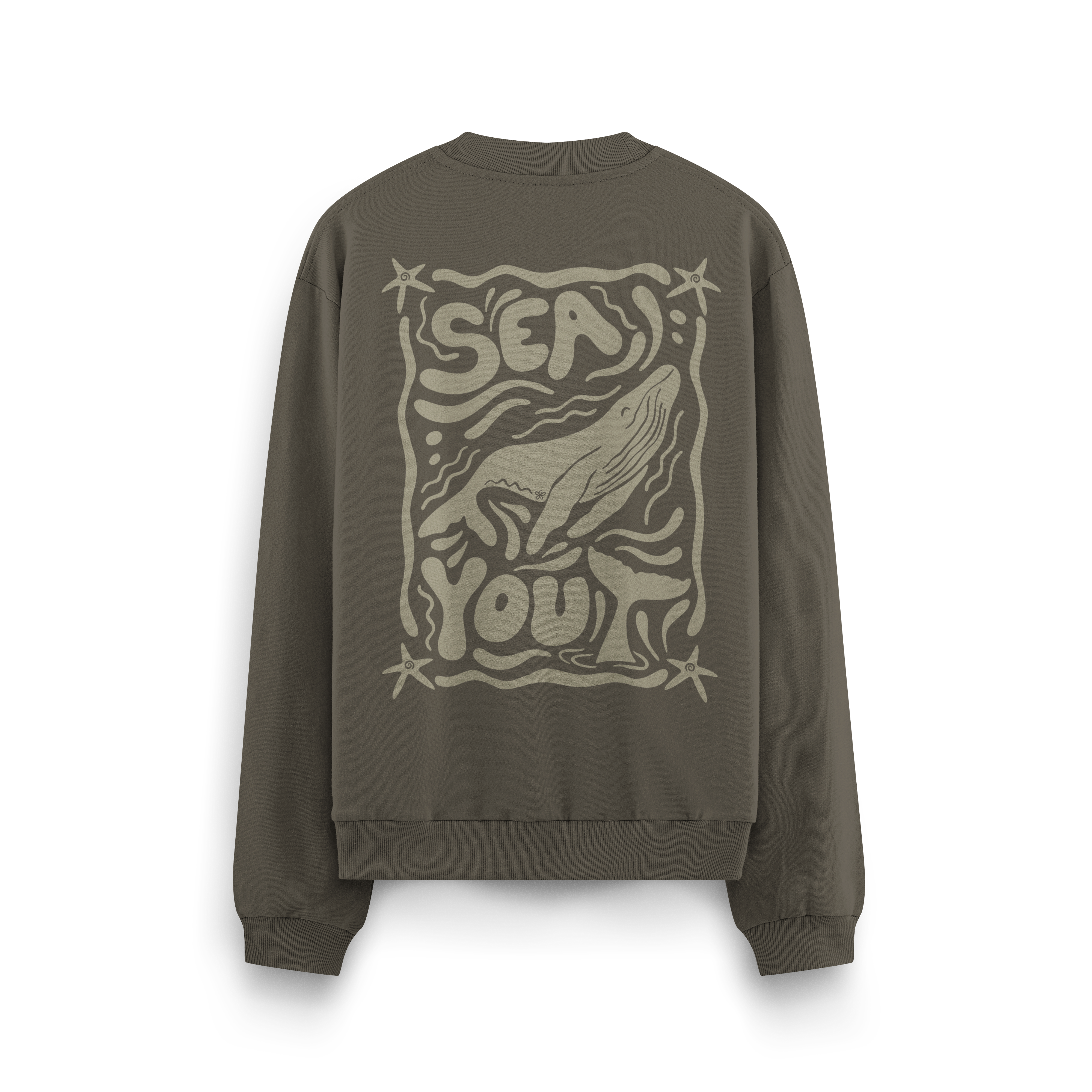 Sea You Crewneck Oversized