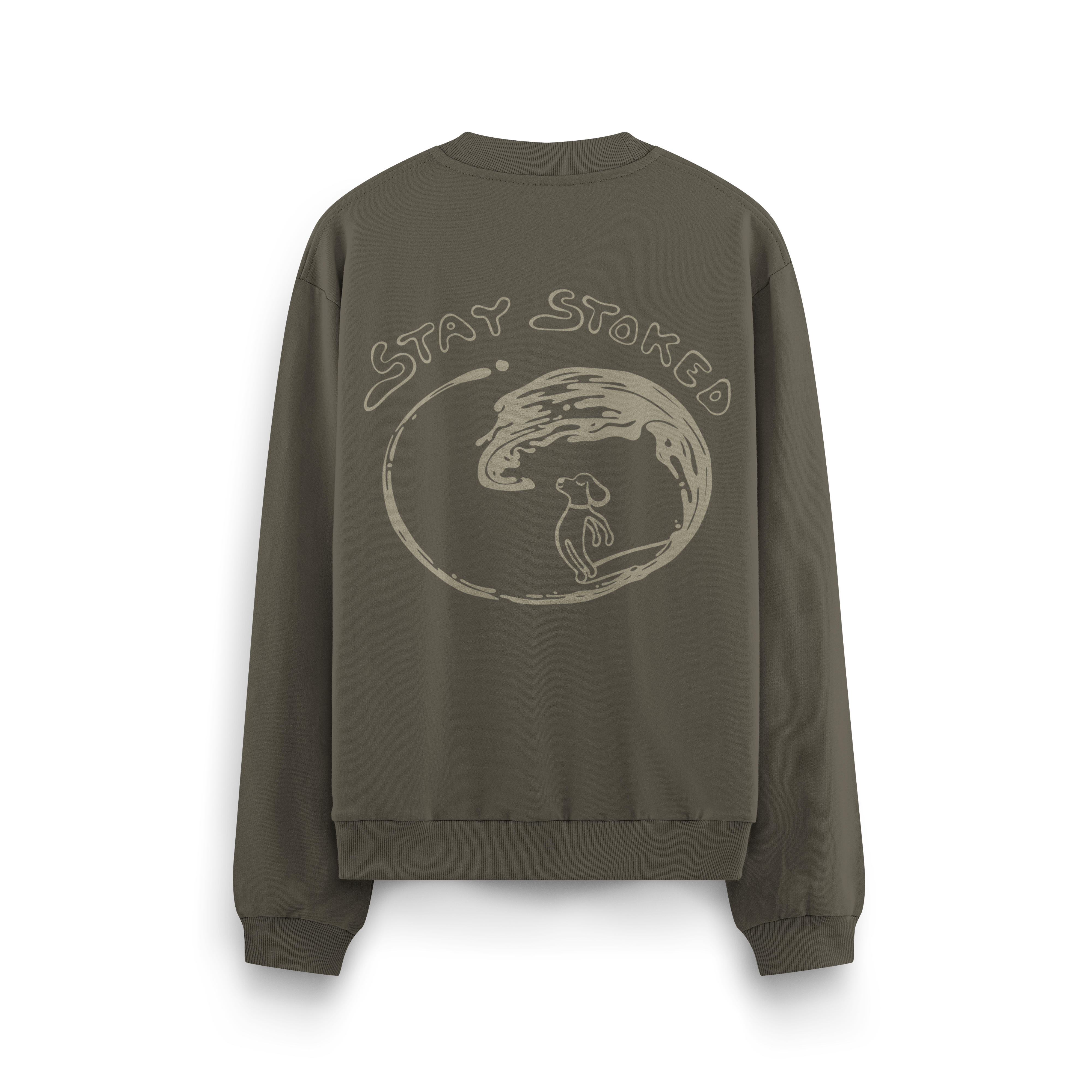 Stay Stoked Crewneck Oversized