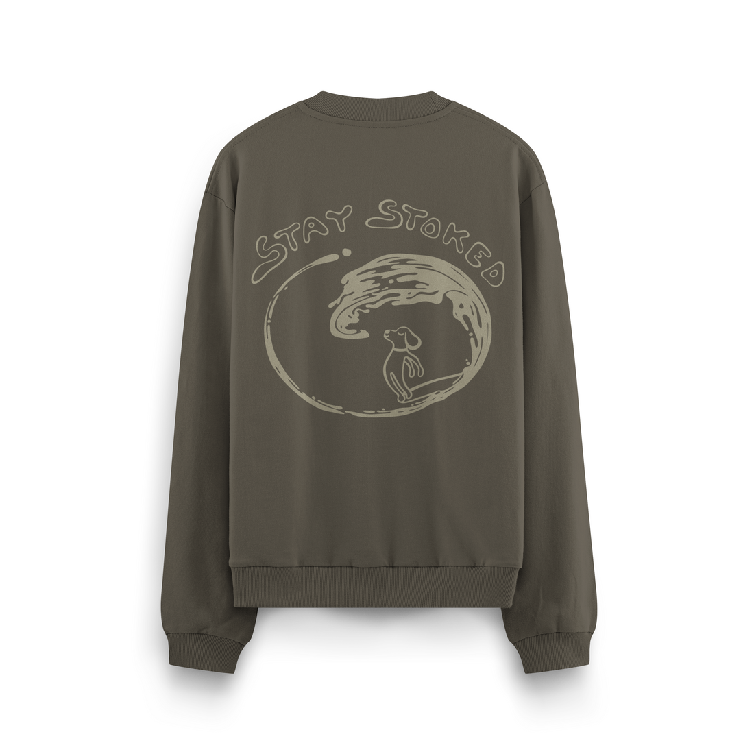 Stay Stoked Crewneck Oversized