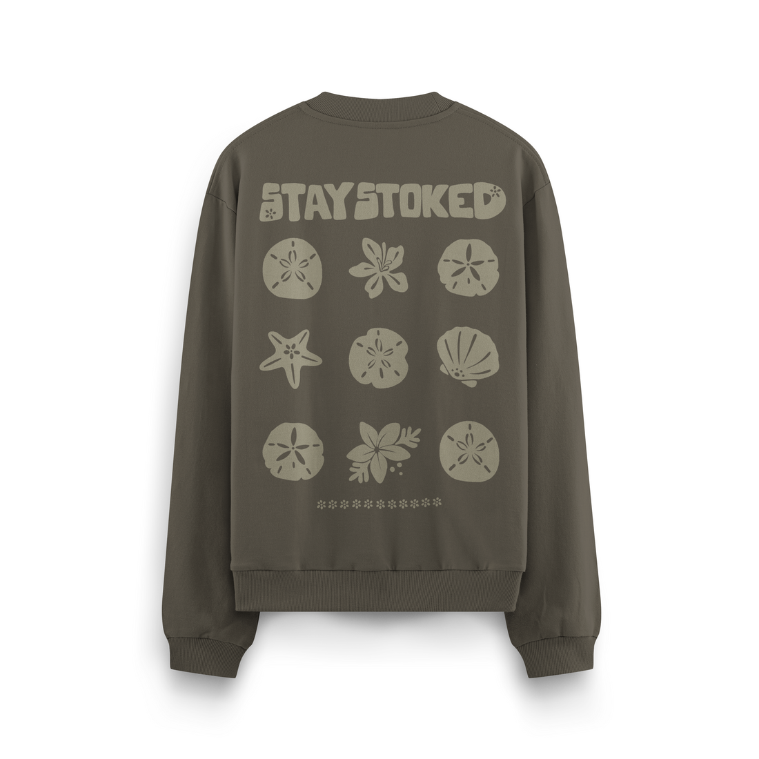 Stay Stoked 2 Crewneck Oversized